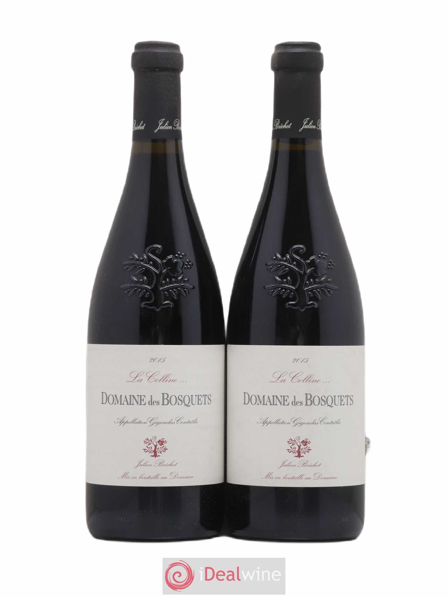 Gigondas Colline Bosquet Brichet 2015 - Posten von 2 Flaschen - 0