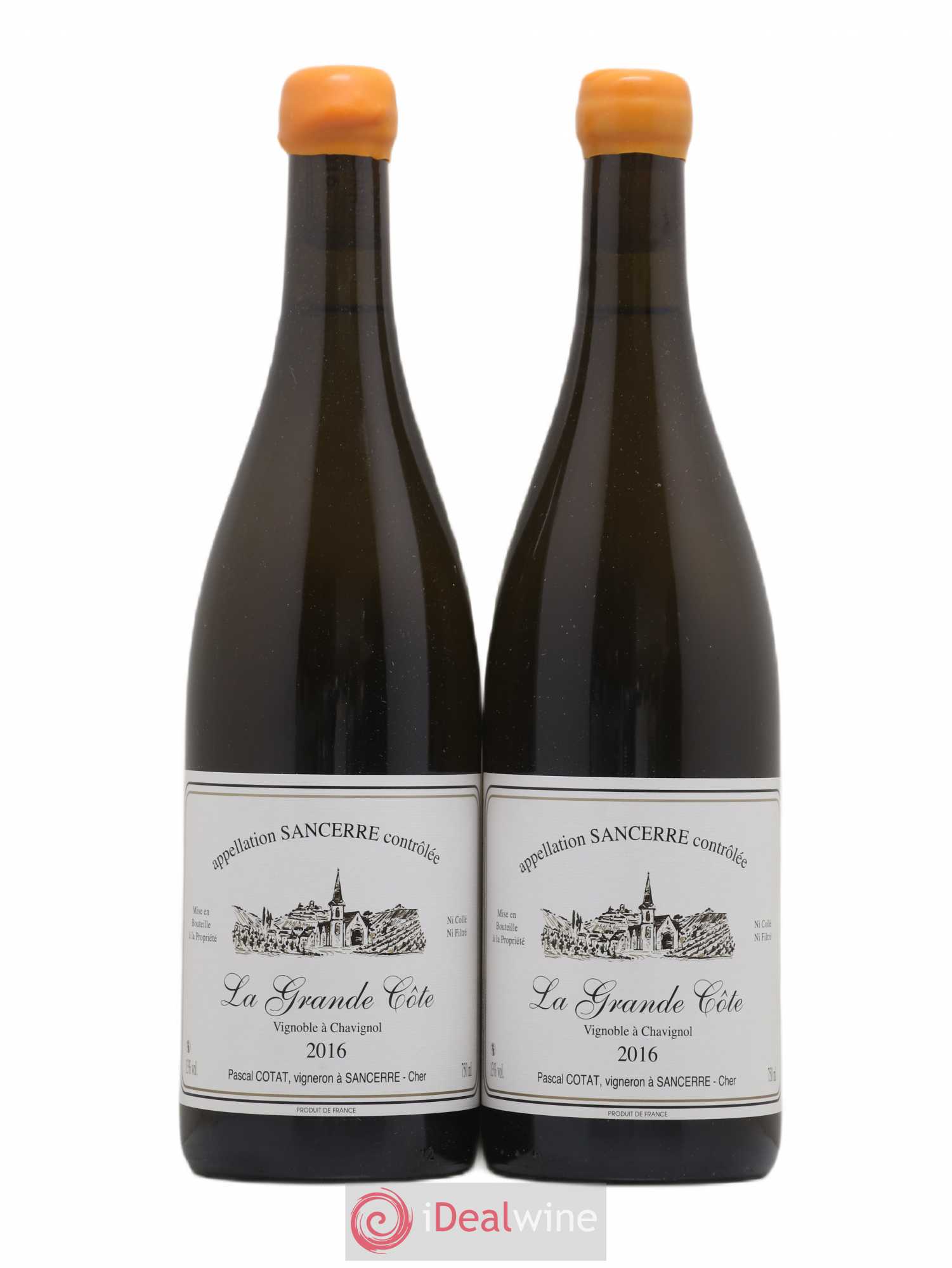 Sancerre La Grande Côte Pascal Cotat 2016 - Lot de 2 bouteilles - 0