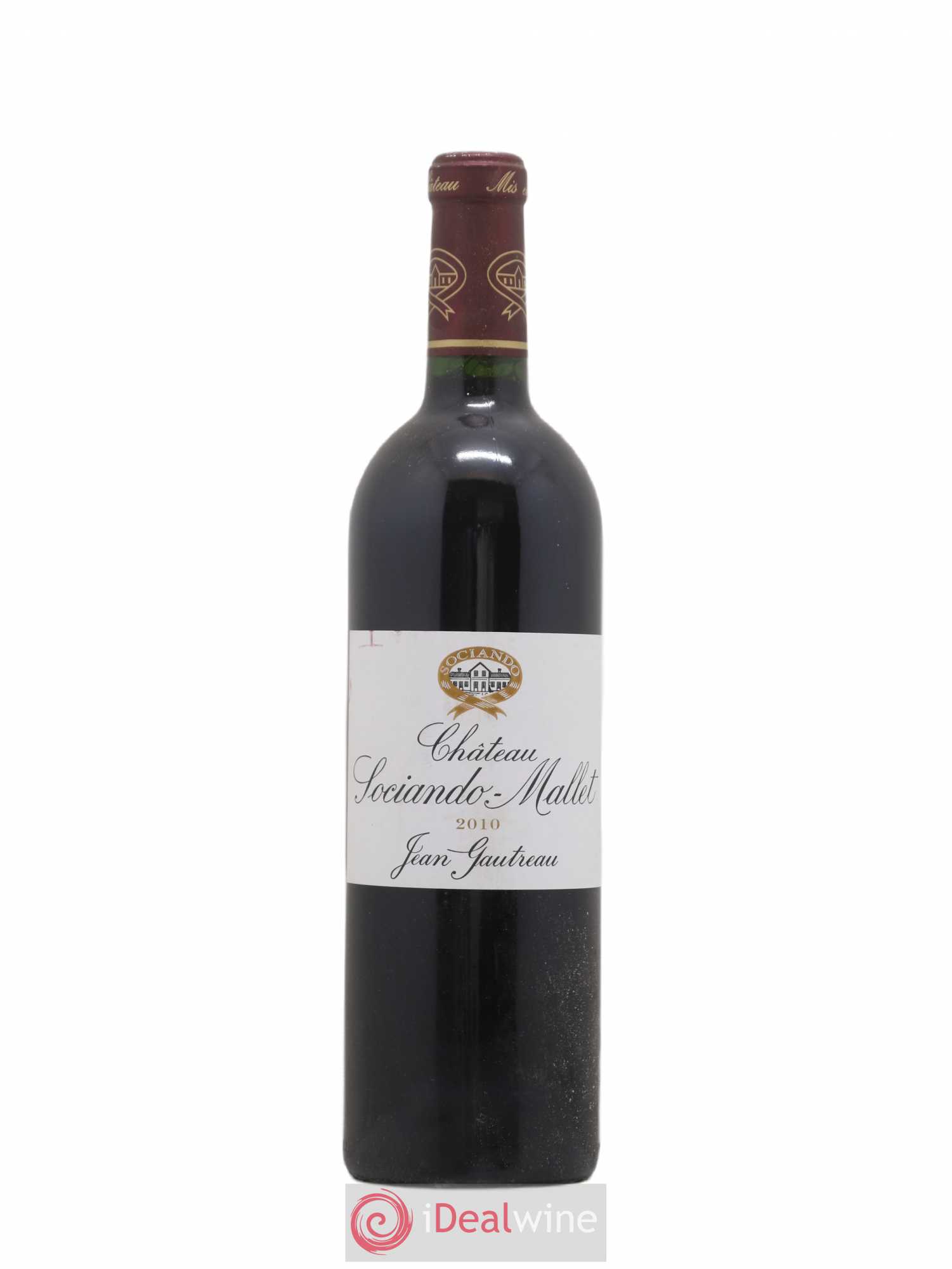 Château Sociando Mallet 2010 - Lot de 1 bouteille - 0