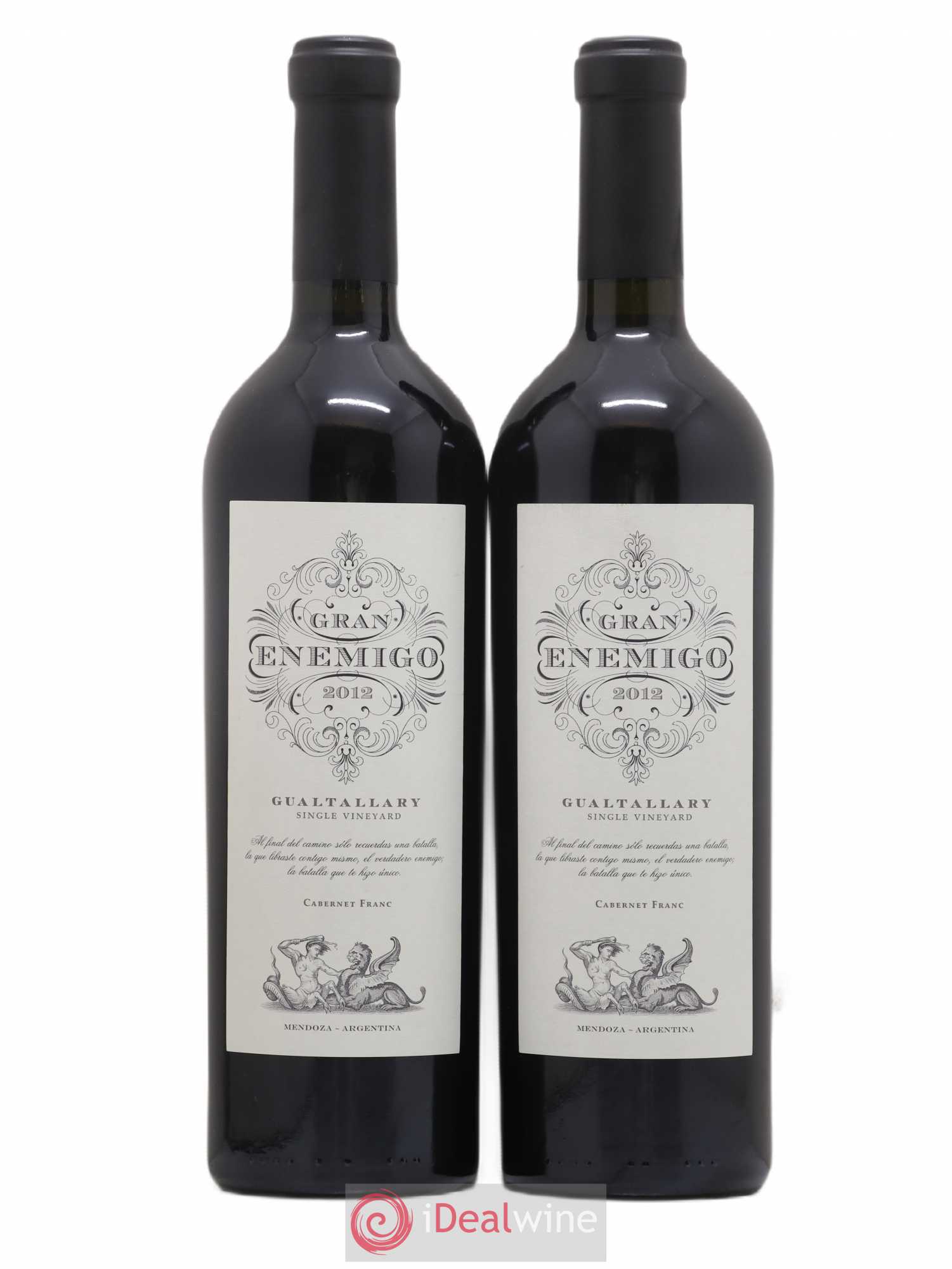 Mendoza Gran Enemigo El Enemigo 2012 - Lot de 2 bouteilles - 0