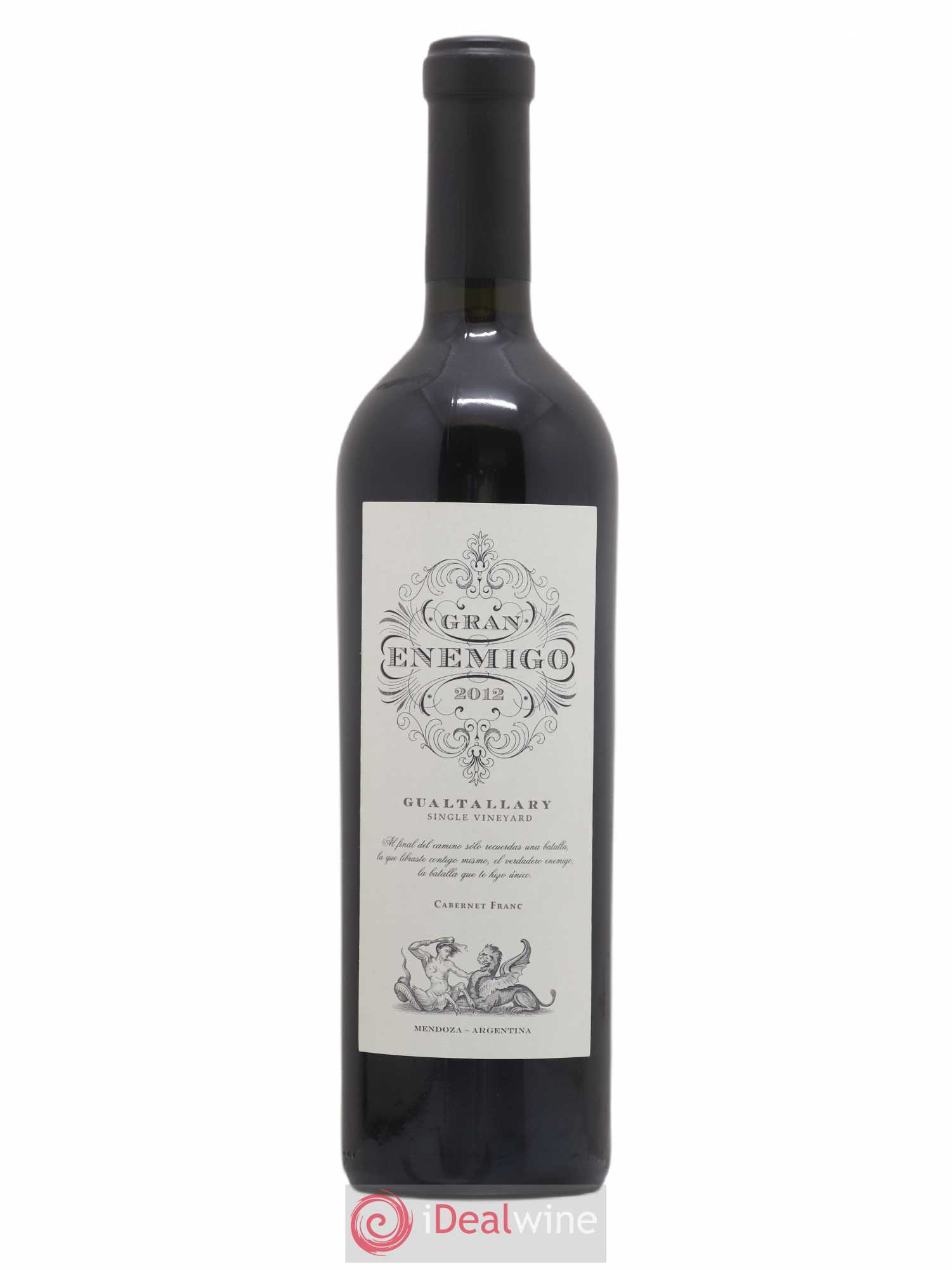 Mendoza Gran Enemigo El Enemigo 2012 - Lot de 1 bouteille - 0