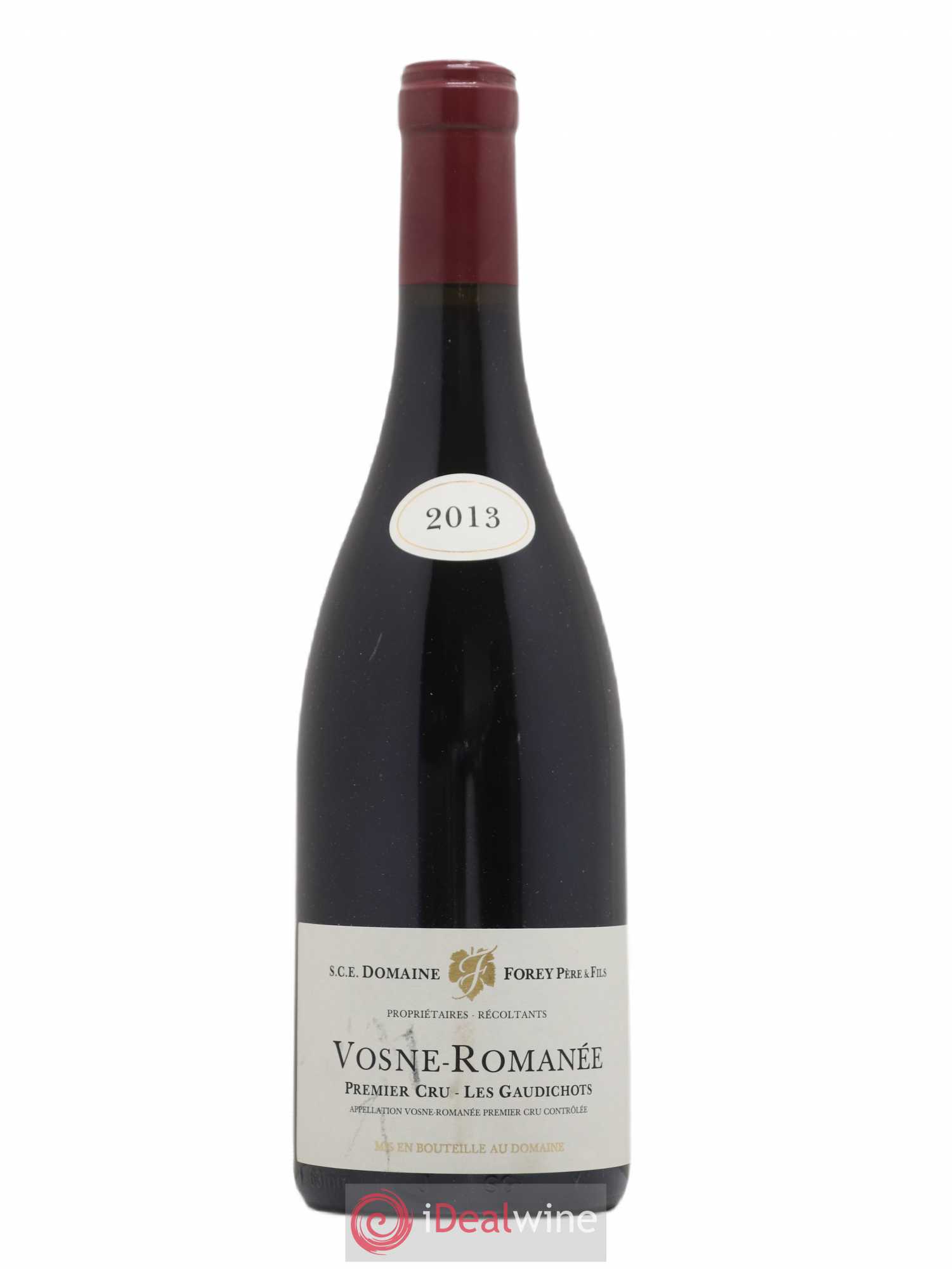 Vosne-Romanée 1er Cru Les Gaudichots Forey Père et Fils (Domaine) 2013 - Lot de 1 bouteille - 0