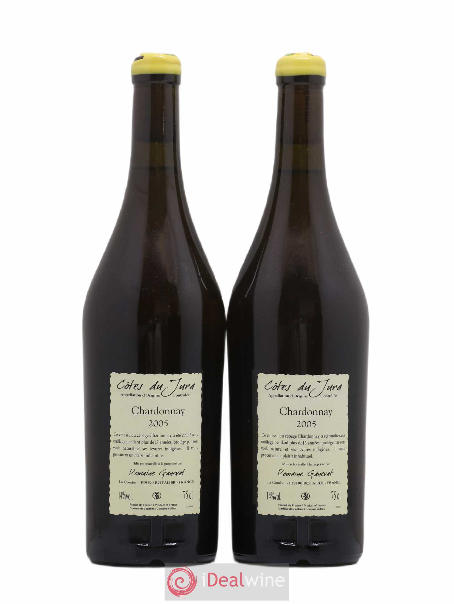 Côtes du Jura Cuvée du Pépé Jean-François Ganevat (Domaine) 2005 - Lot de 2 bouteilles - 1