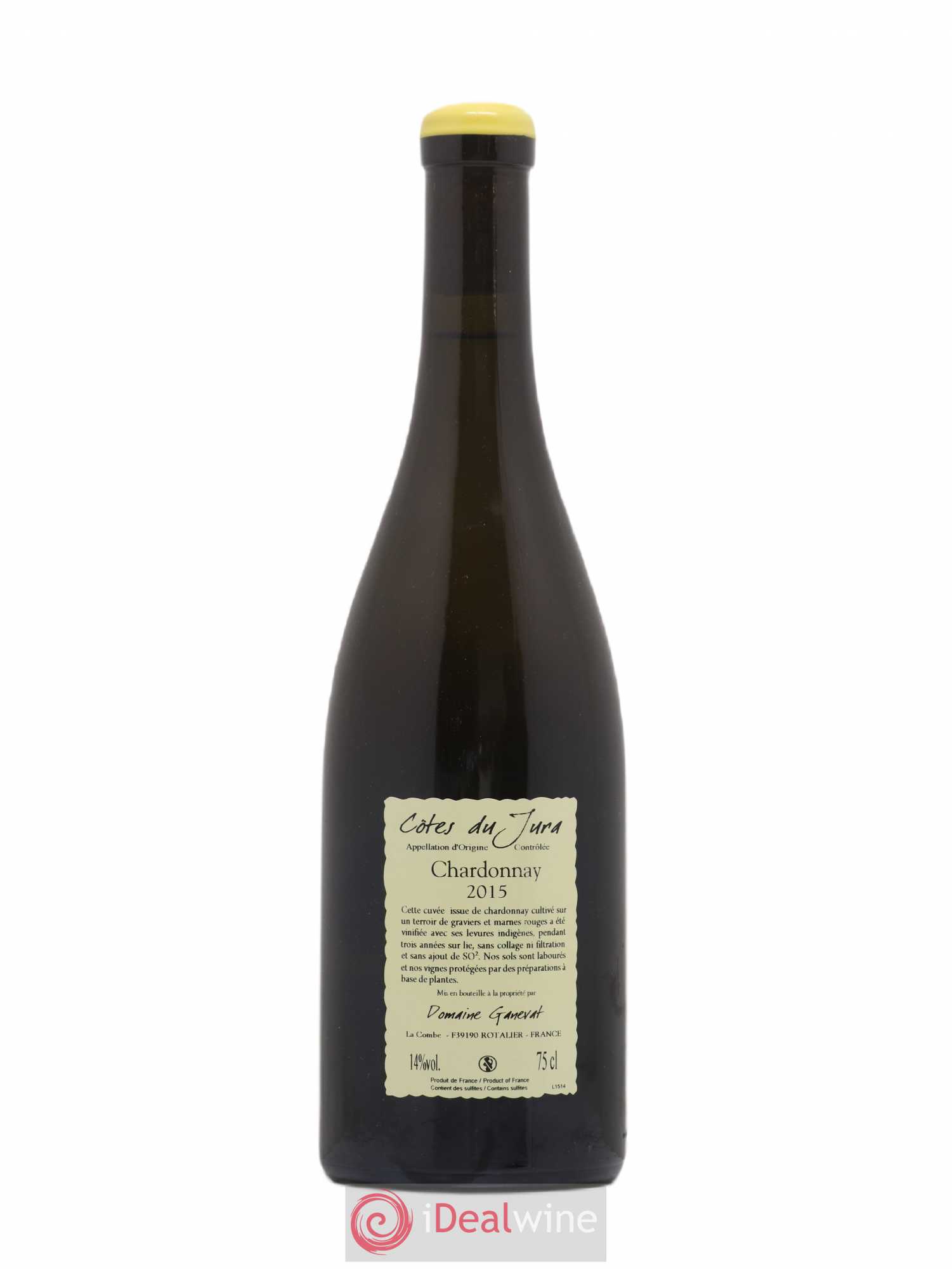 Côtes du Jura Les Gryphées Vieilles Vignes Jean-François Ganevat (Domaine) 2015 - Lot de 1 bouteille - 1