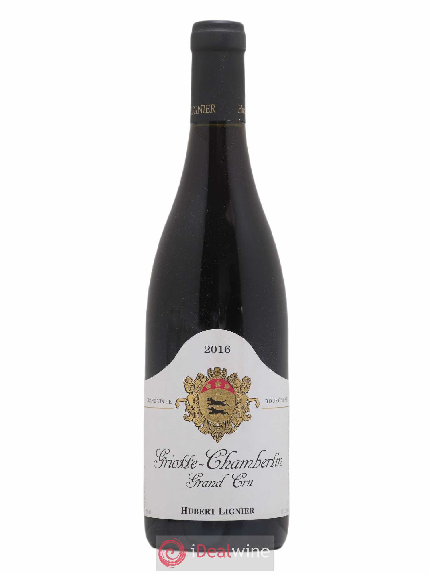 Griotte-Chambertin Grand Cru Domaine Hubert Lignier 2016 - Lot de 1 bouteille - 0