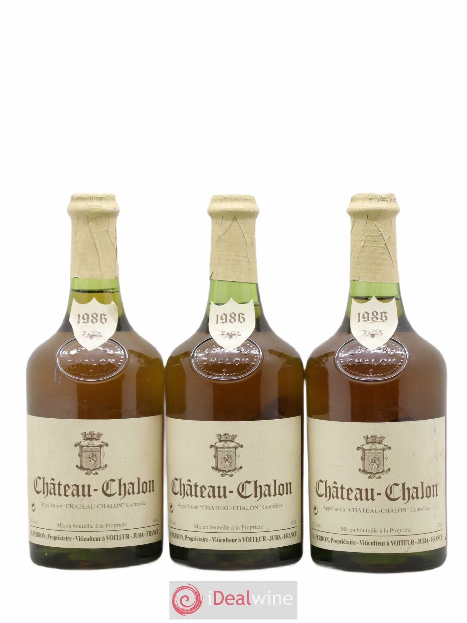 Château-Chalon M. Perron 1986 - Lot de 3 bouteilles - 0