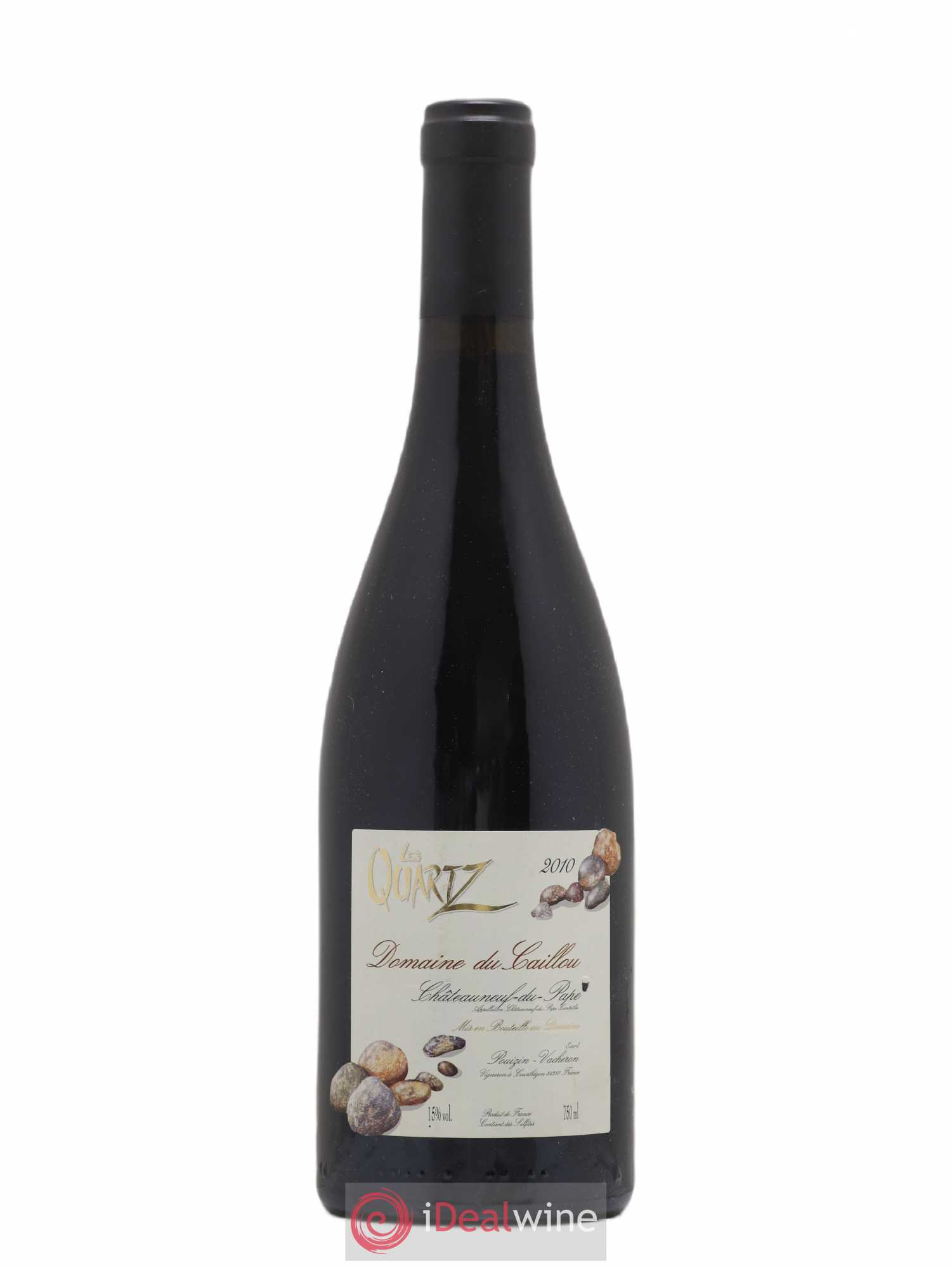 Châteauneuf-du-Pape Les Quartz Clos du Caillou 2010 - Lot de 1 bouteille - 0