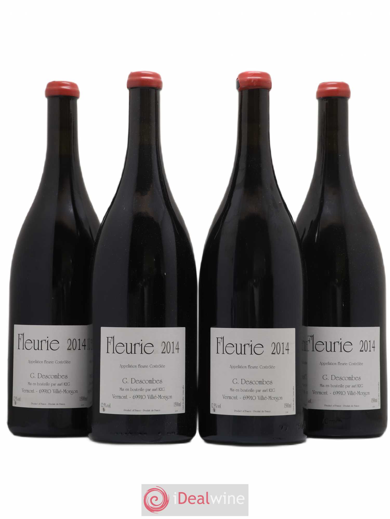 Fleurie Vieilles vignes Georges Descombes (Domaine) 2014 - Lot de 4 magnums - 0