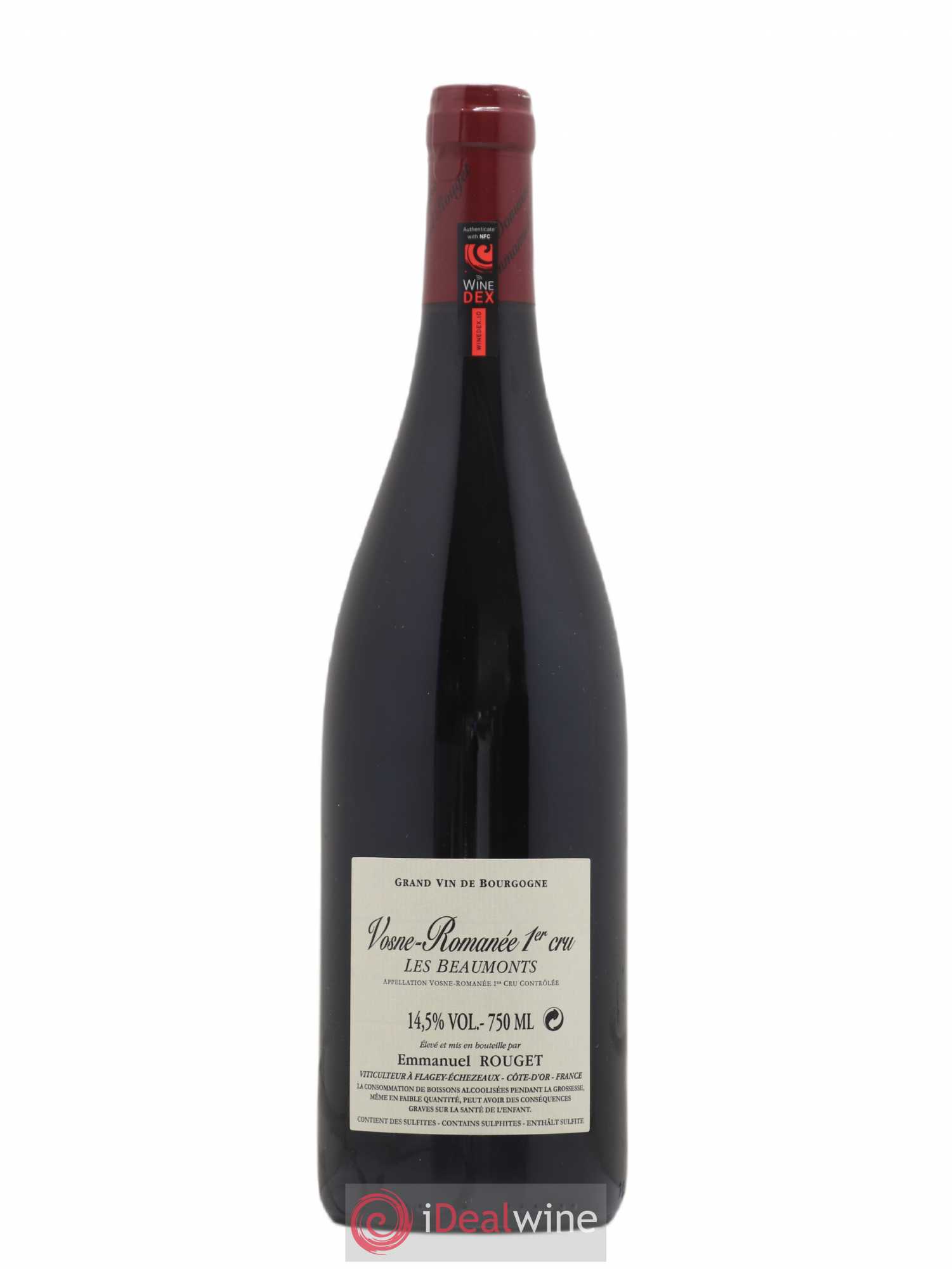 Vosne-Romanée 1er Cru Les Beaumonts Emmanuel Rouget 2016 - Lot de 1 bouteille - 1