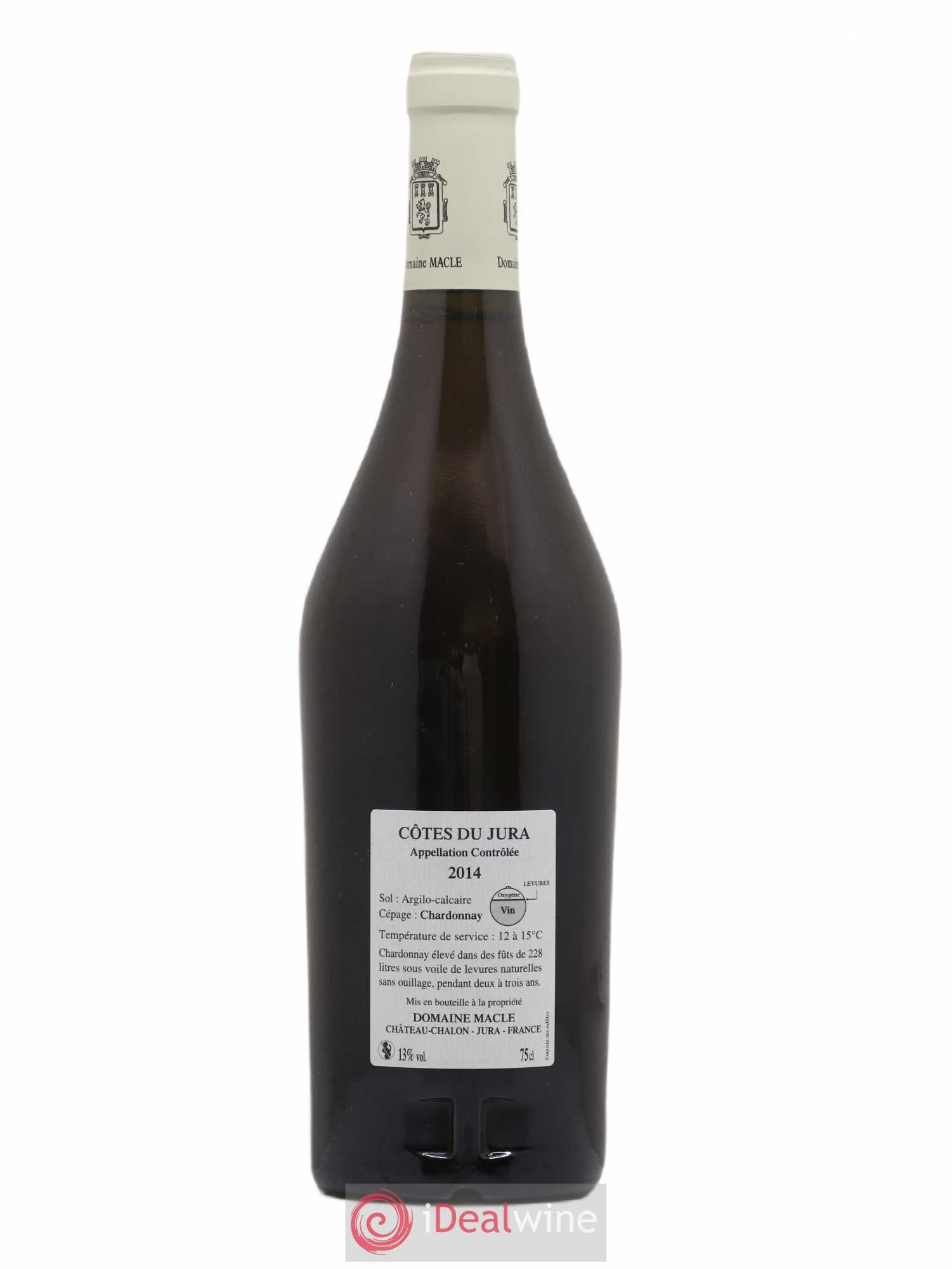 Côtes du Jura Jean Macle (sans prix de réserve) 2014 - Lot de 1 bouteille - 1