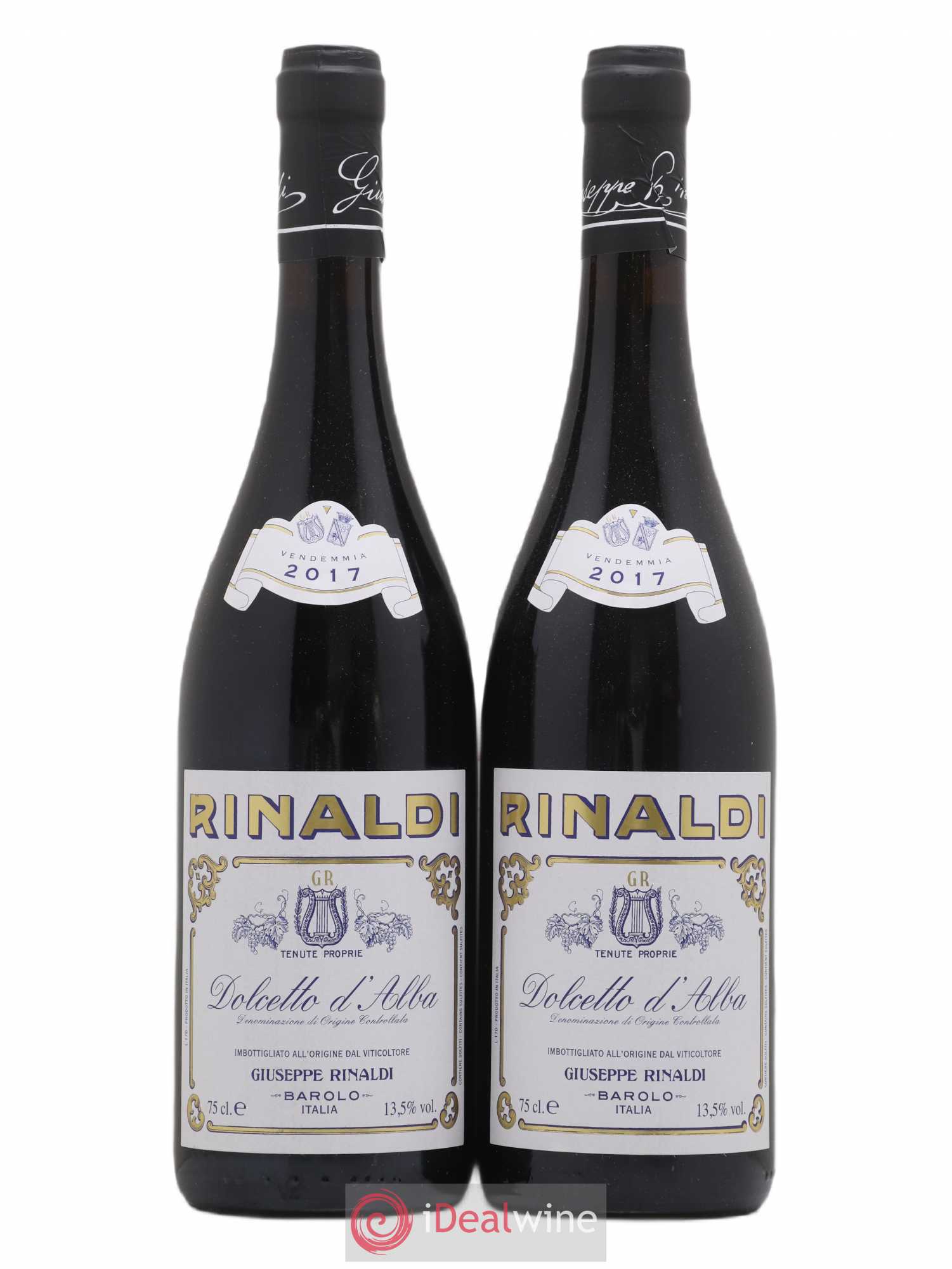 Dolcetto d'Alba DOC Rinaldi 2017 - Lot of 2 bottles - 0