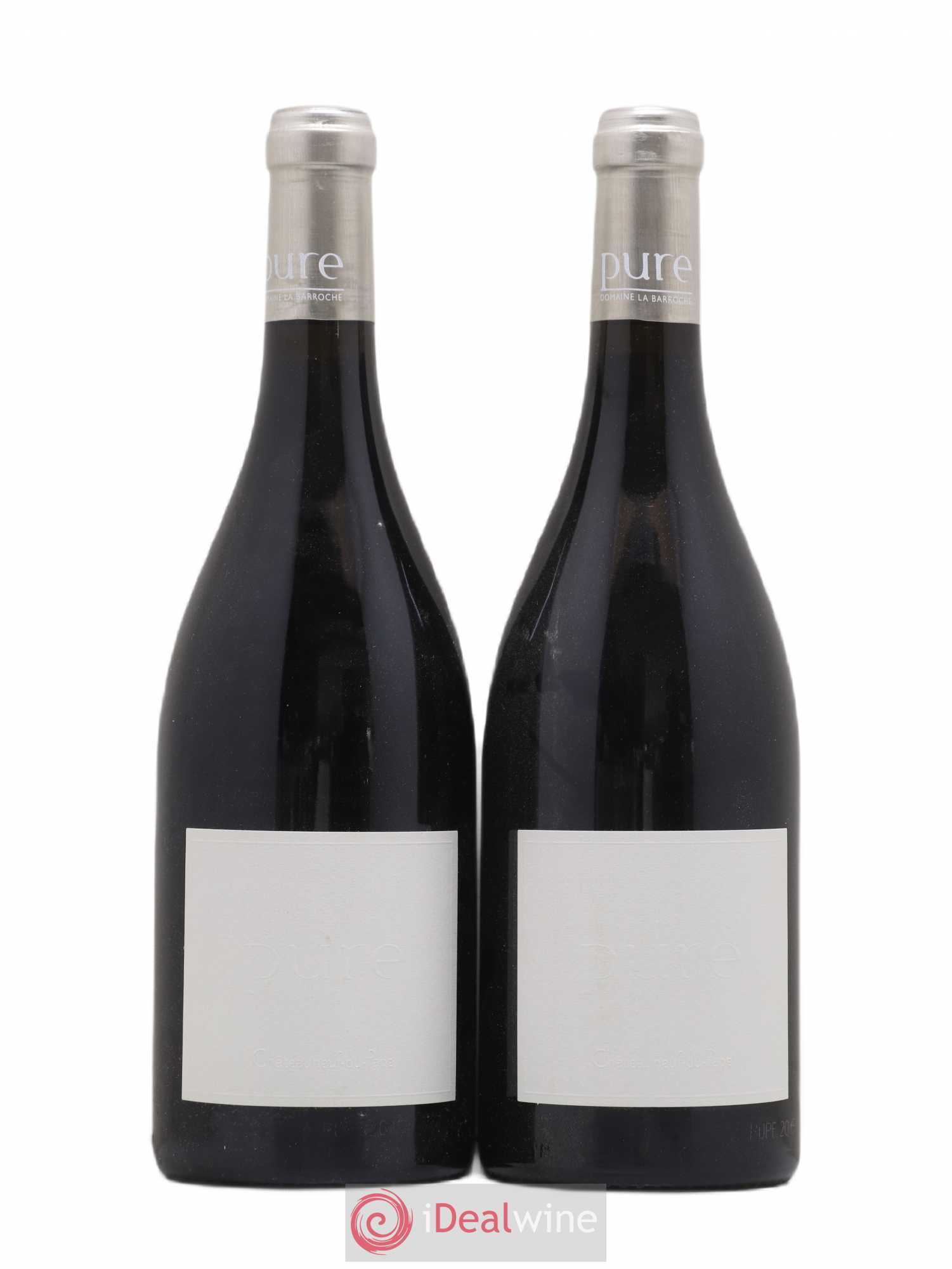 Châteauneuf-du-Pape La Barroche (Domaine de) Julien Barrot Pure 2015 - Lot de 2 bouteilles - 0