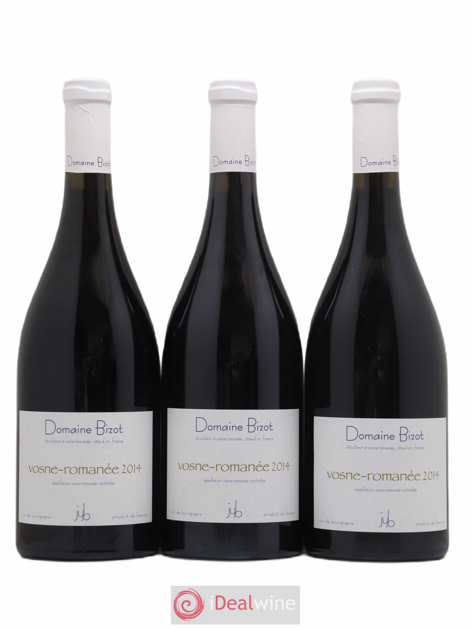 Vosne-Romanée Bizot (Domaine) 2014 - Lot de 3 bouteilles - 0