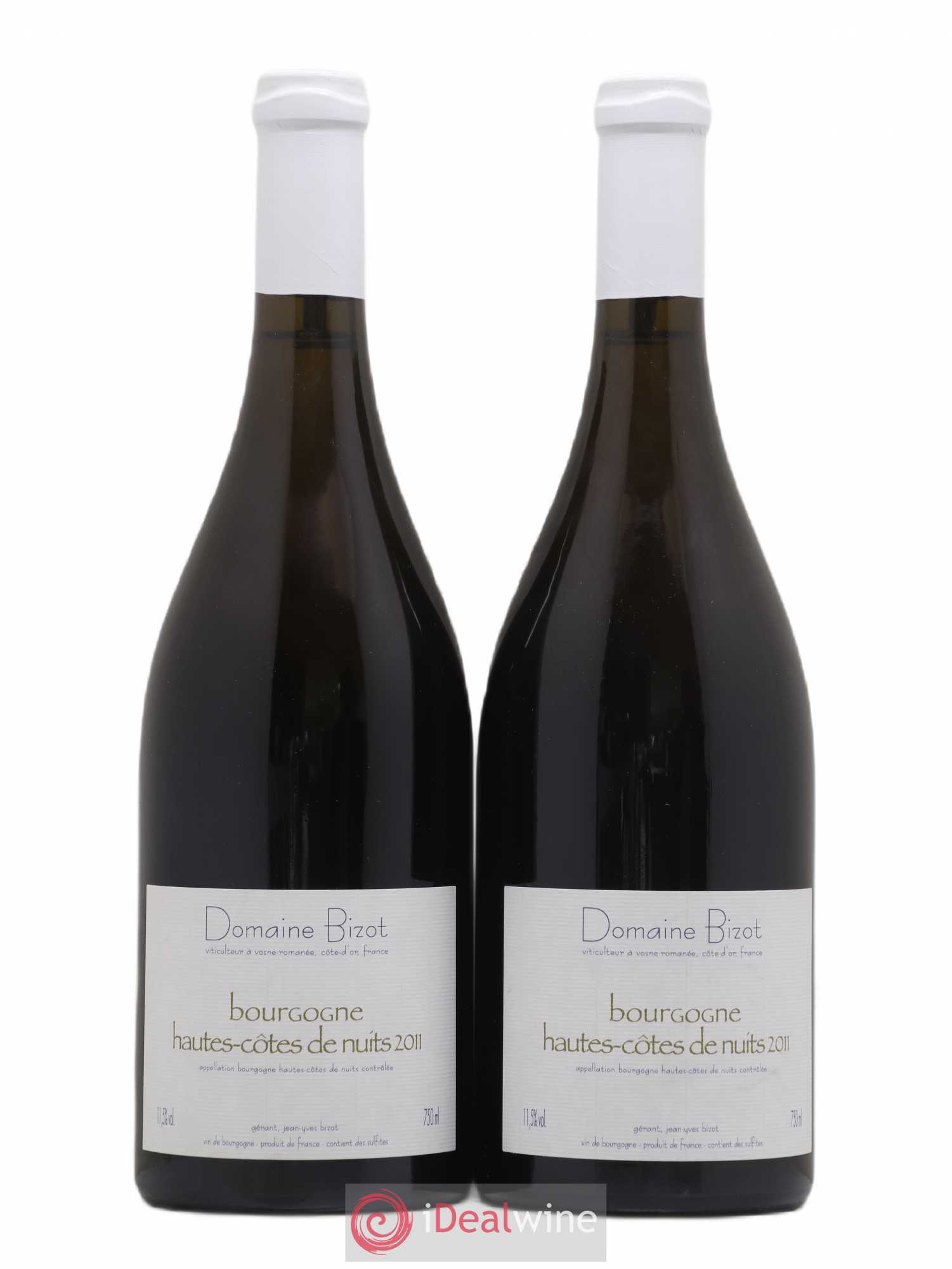 Hautes-Côtes de Nuits Bizot (Domaine) 2011 - Lot de 2 bouteilles - 0