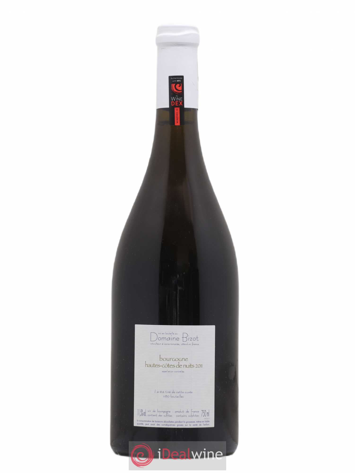 Hautes-Côtes de Nuits Bizot (Domaine) 2011 - Lot de 1 bouteille - 1