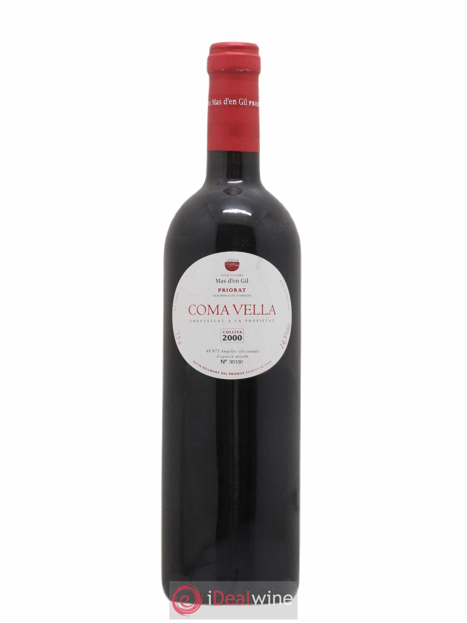 Priorat DOCA Coma Vella Mas Den Gile 2000 - Posten von 1 Flasche - 0
