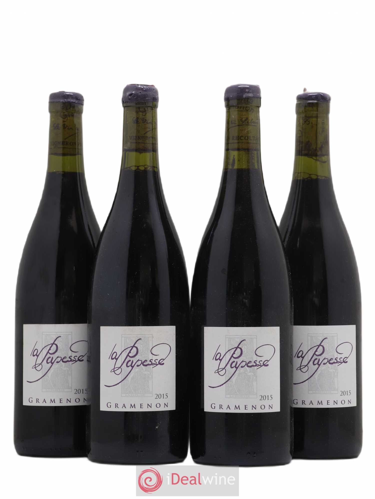 Vinsobres La Papesse Gramenon (Domaine) 2015 - Lot de 4 bouteilles - 0