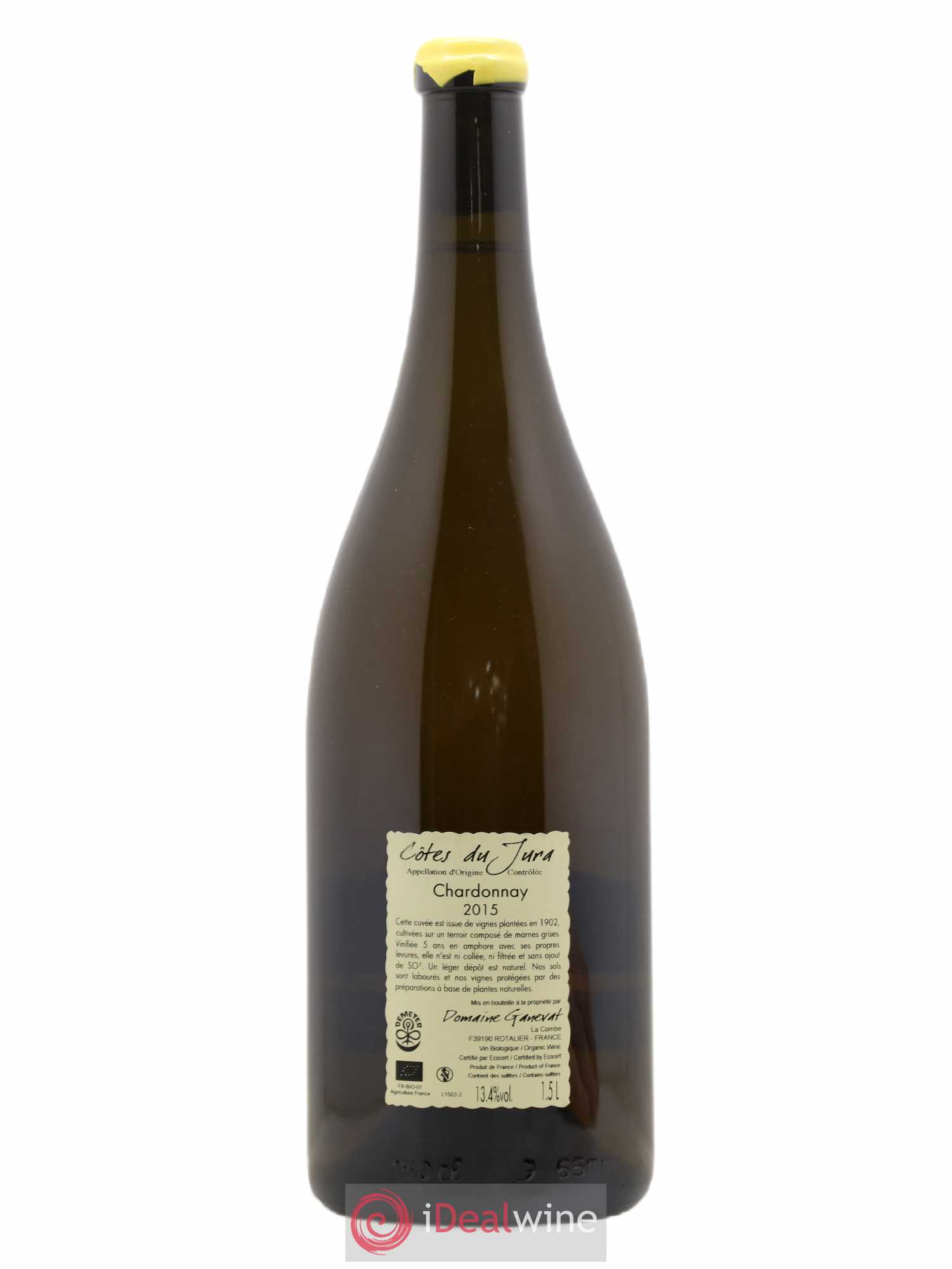 Côtes du Jura Les Chalasses Vieilles Vignes Jean-François Ganevat (Domaine) 2015 - Lot de 1 magnum - 1