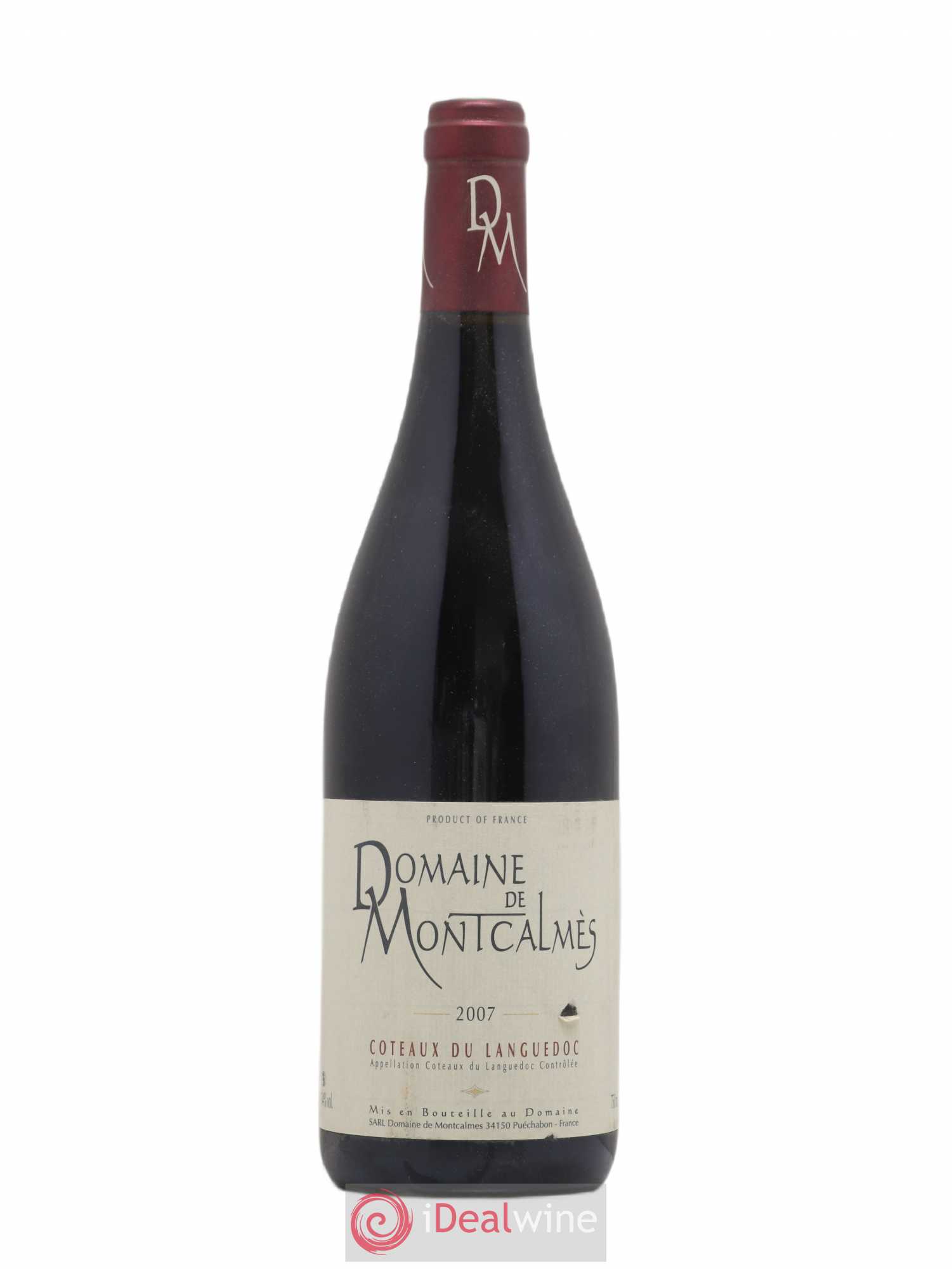 Terrasses du Larzac Domaine de Montcalmès Frédéric Pourtalié 2007 - Lot de 1 bouteille - 0