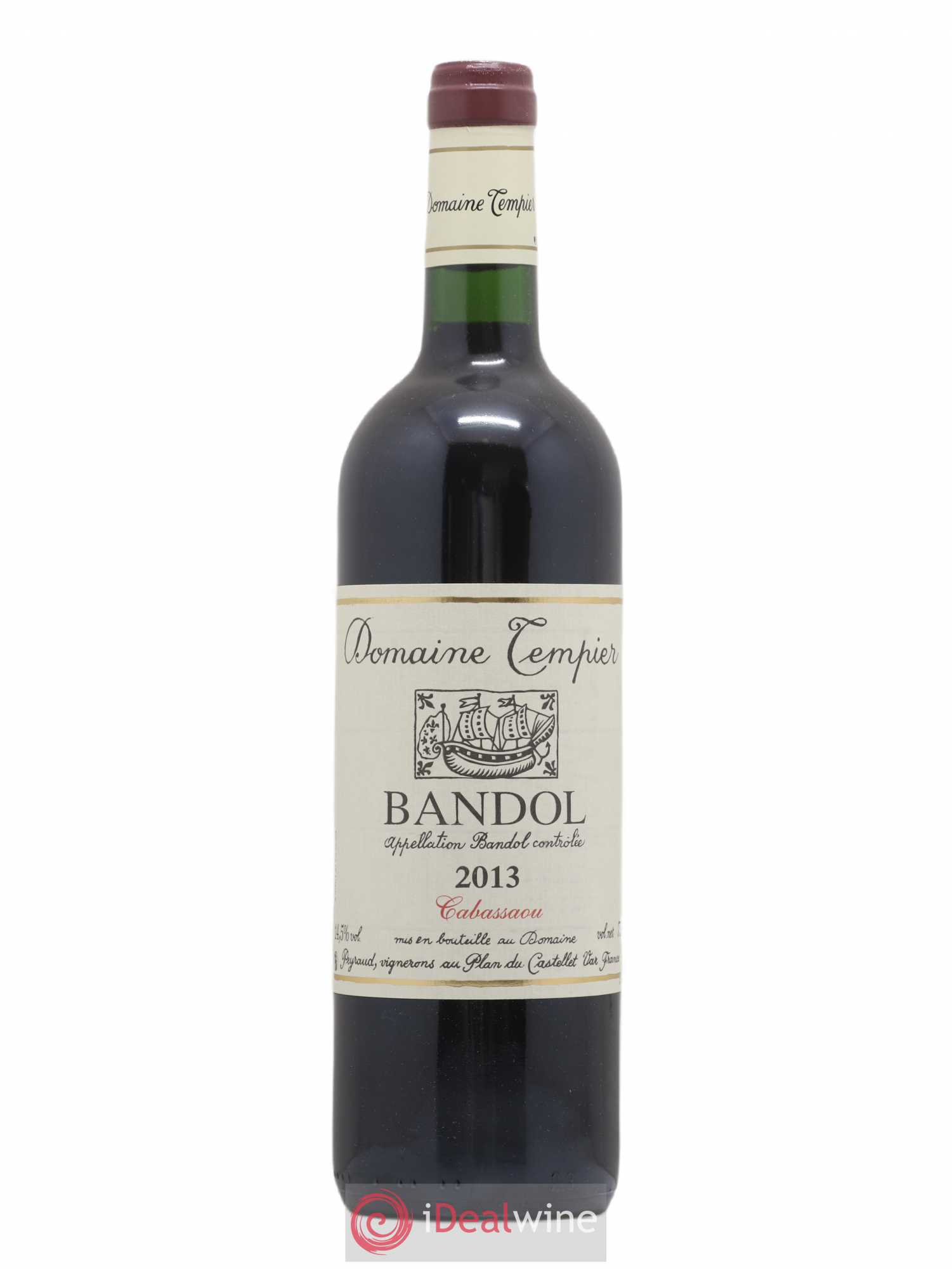 Bandol Domaine Tempier Cuvée Cabassaou Famille Peyraud 2013 - Lot de 1 bouteille - 0