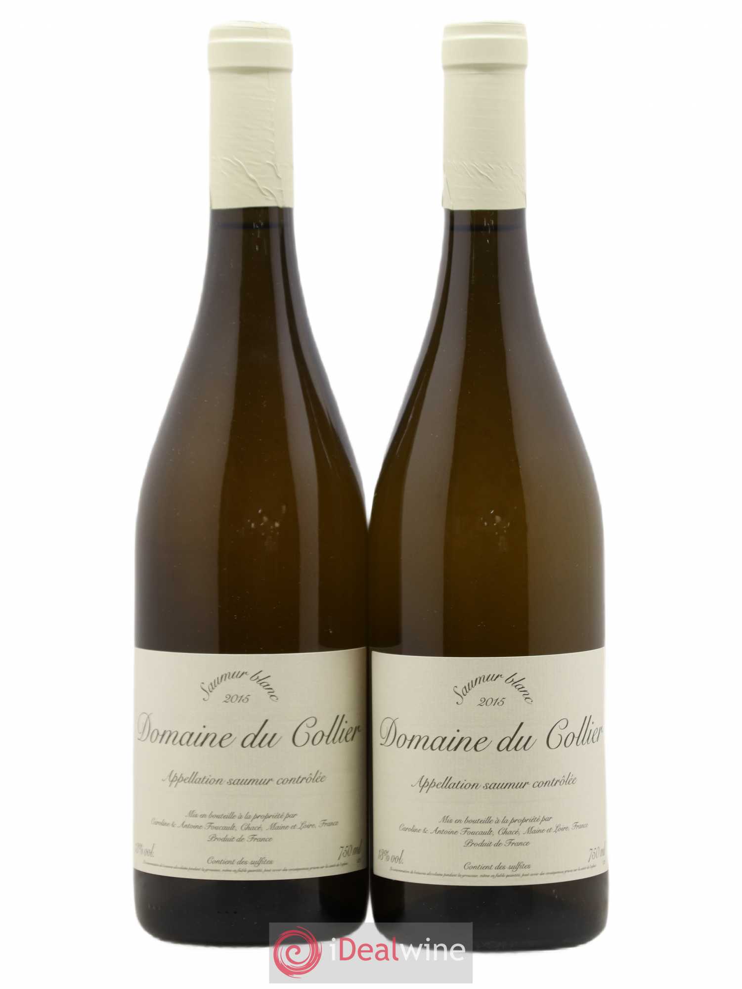 Saumur Domaine du Collier 2015 - Lot de 2 bouteilles - 0