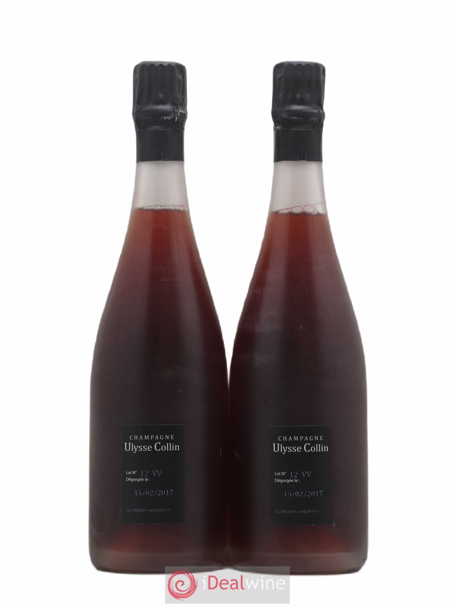 Les Maillons Extra-Brut Rosé de Saignée Ulysse Collin - Lot de 2 bouteilles - 1