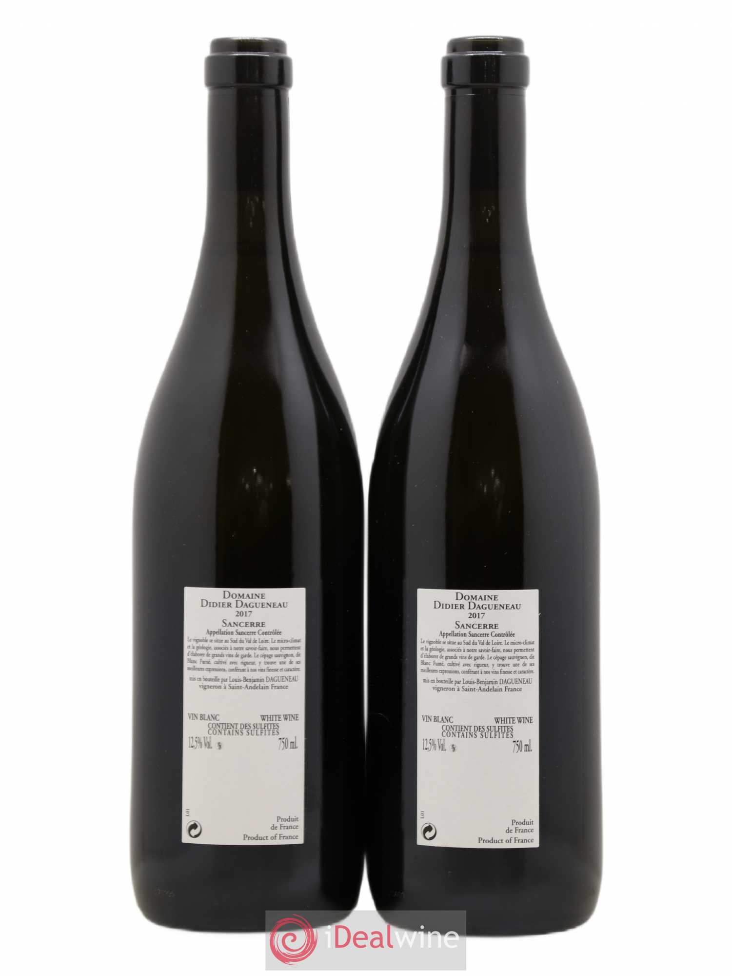 Sancerre En Chailloux Domaine Dagueneau 2017 - Posten von 2 Flaschen - 1