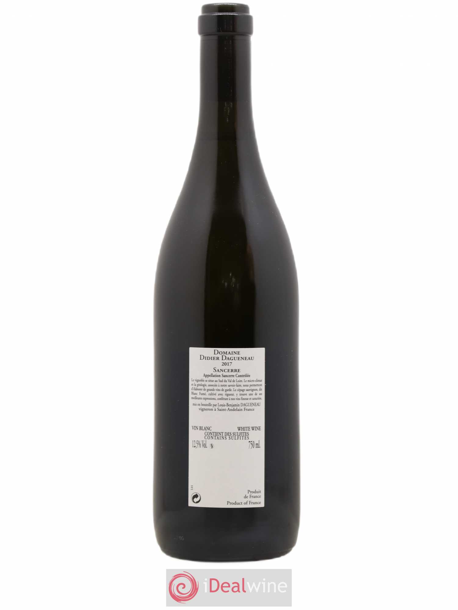 Sancerre En Chailloux Domaine Dagueneau 2017 - Posten von 1 Flasche - 1