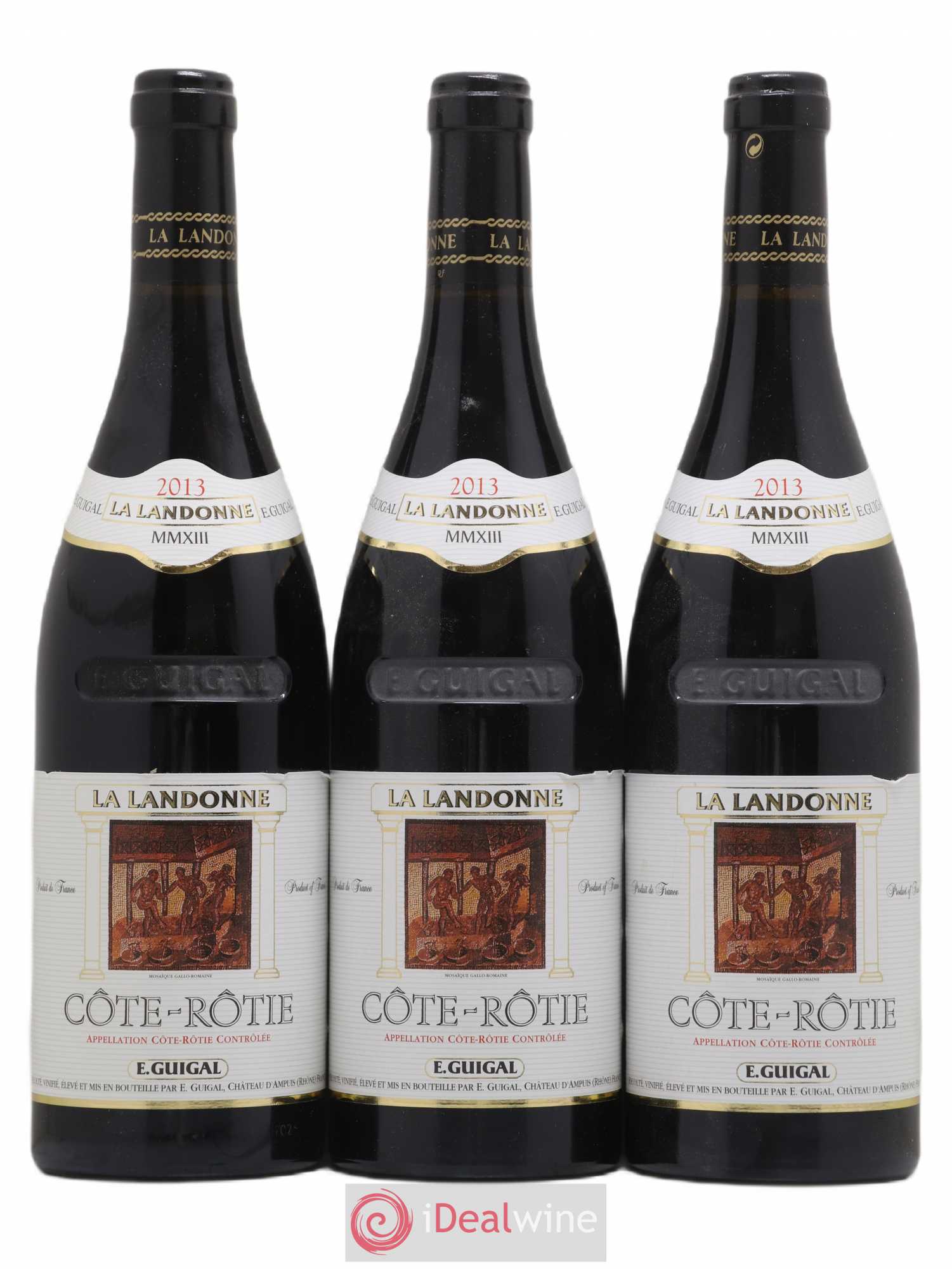 Côte-Rôtie La Landonne Guigal 2013 - Lot de 3 bouteilles - 0