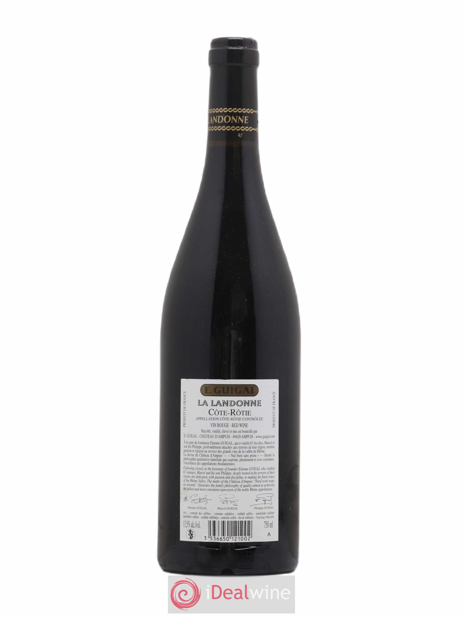 Côte-Rôtie La Landonne Guigal 2013 - Lot de 1 bouteille - 1