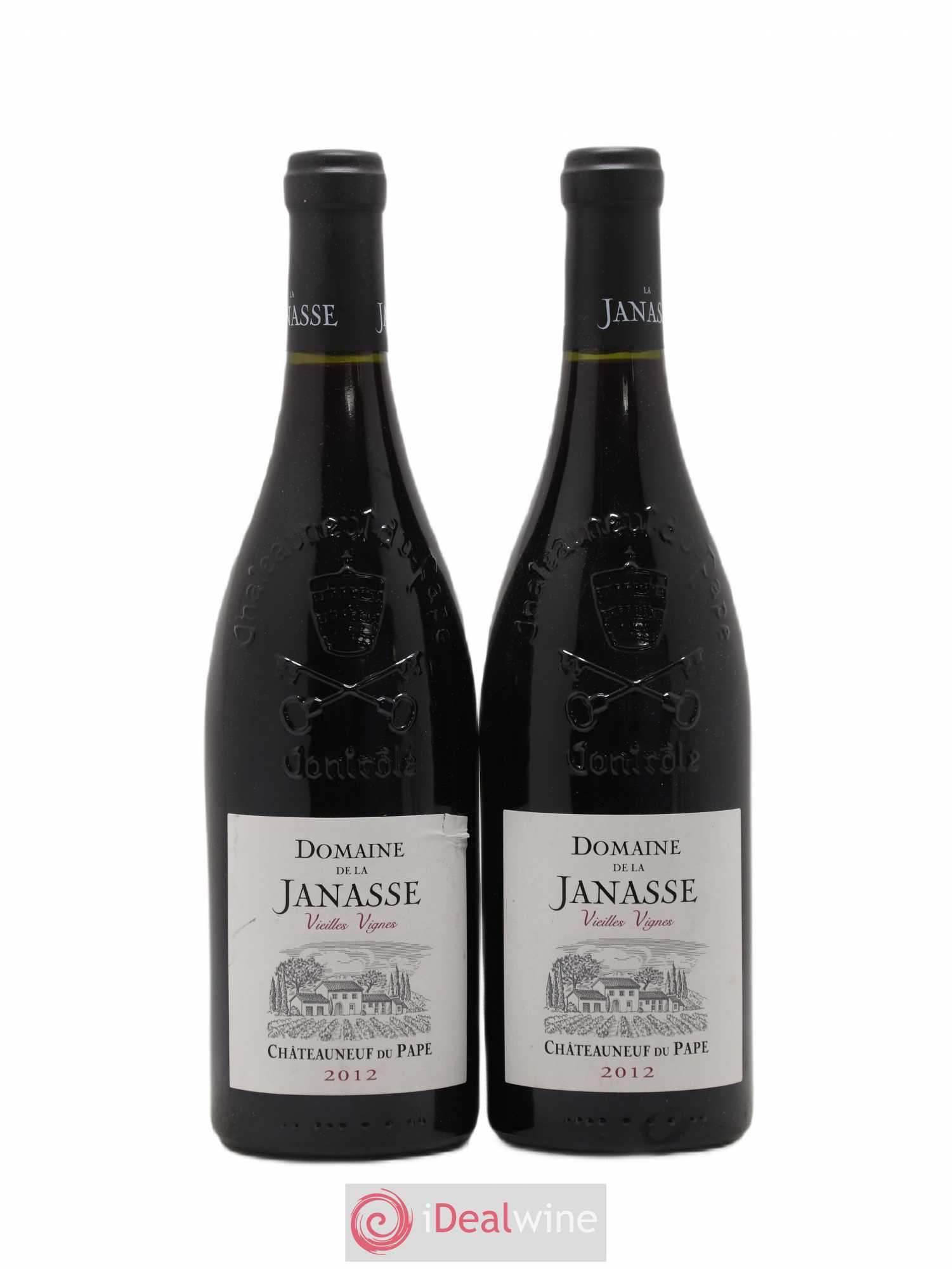 Châteauneuf-du-Pape Cuvée Vieilles Vignes La Janasse (Domaine de) 2012 - Lot de 2 bouteilles - 0