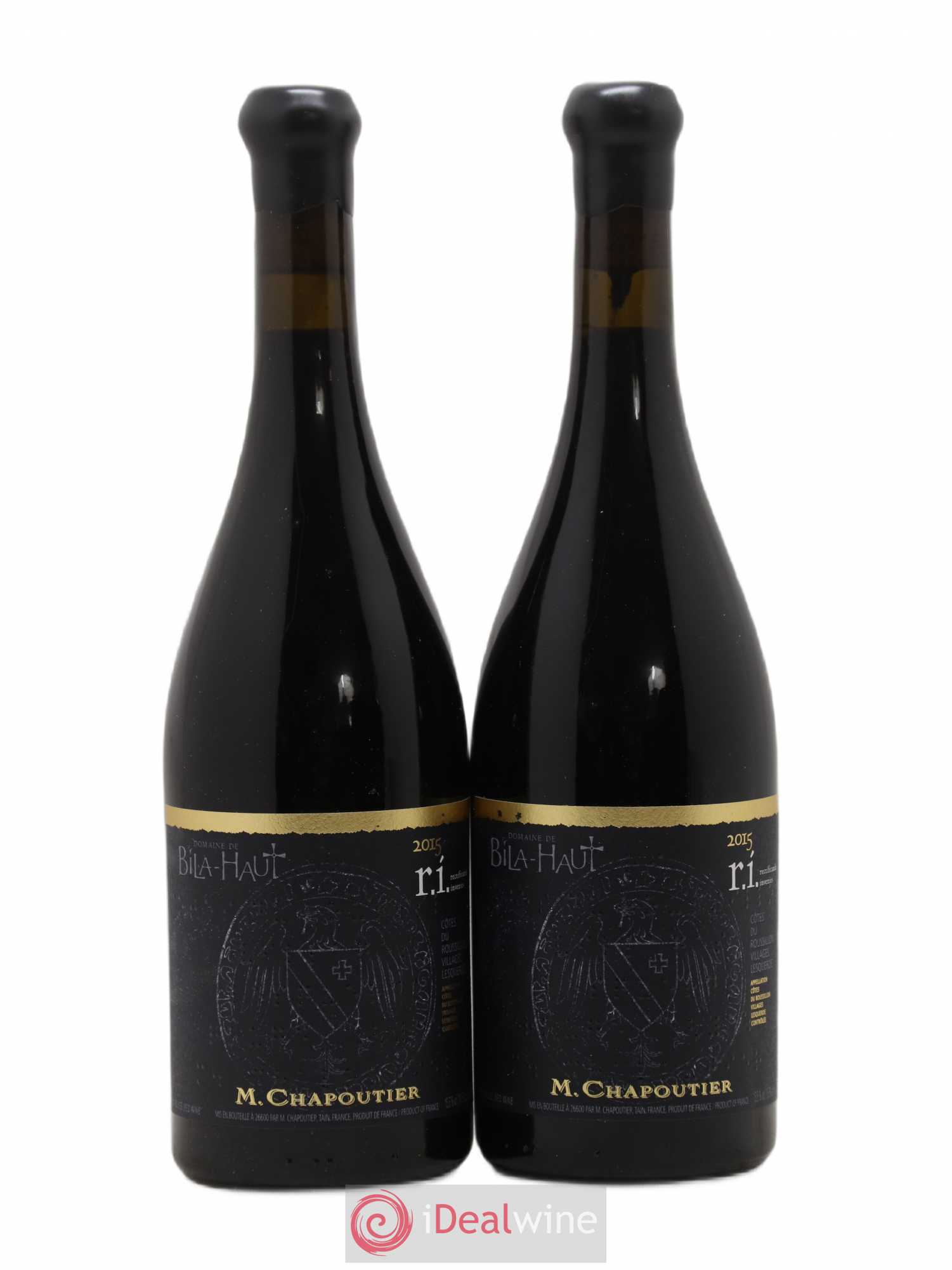 Côtes-du-Roussillon Villages Lesquerde Bila-Haut (Domaine) R.I Rectificando Invenies Chapoutier 2015 - Lot de 2 bouteilles - 0