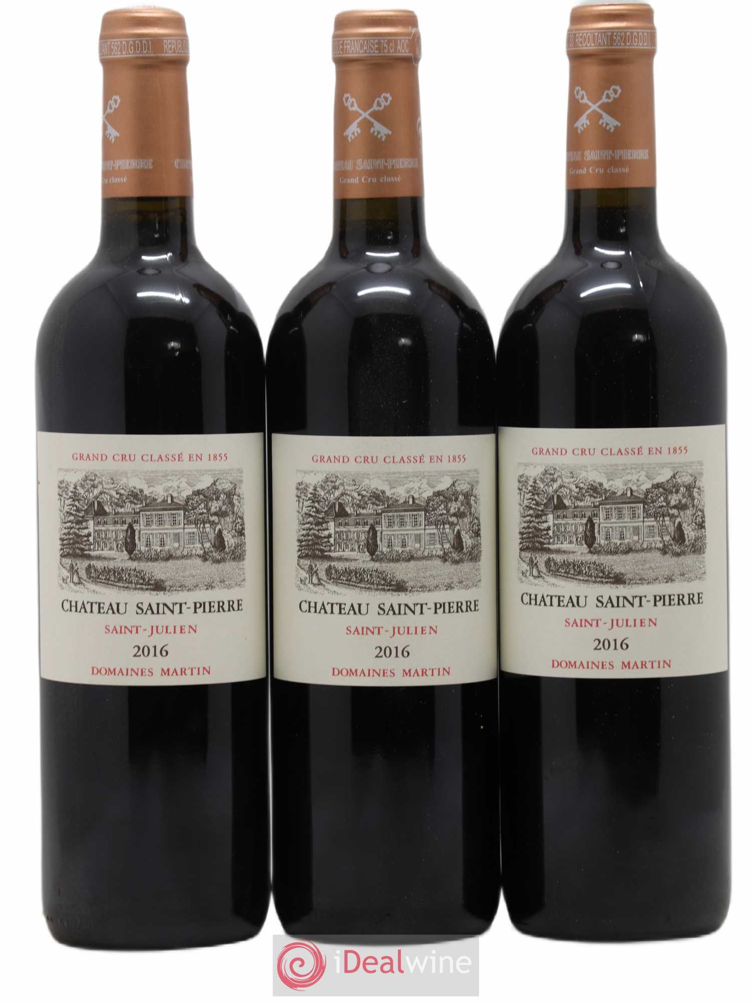 Château Saint-Pierre 2016 - Lot de 6 bouteilles - 1