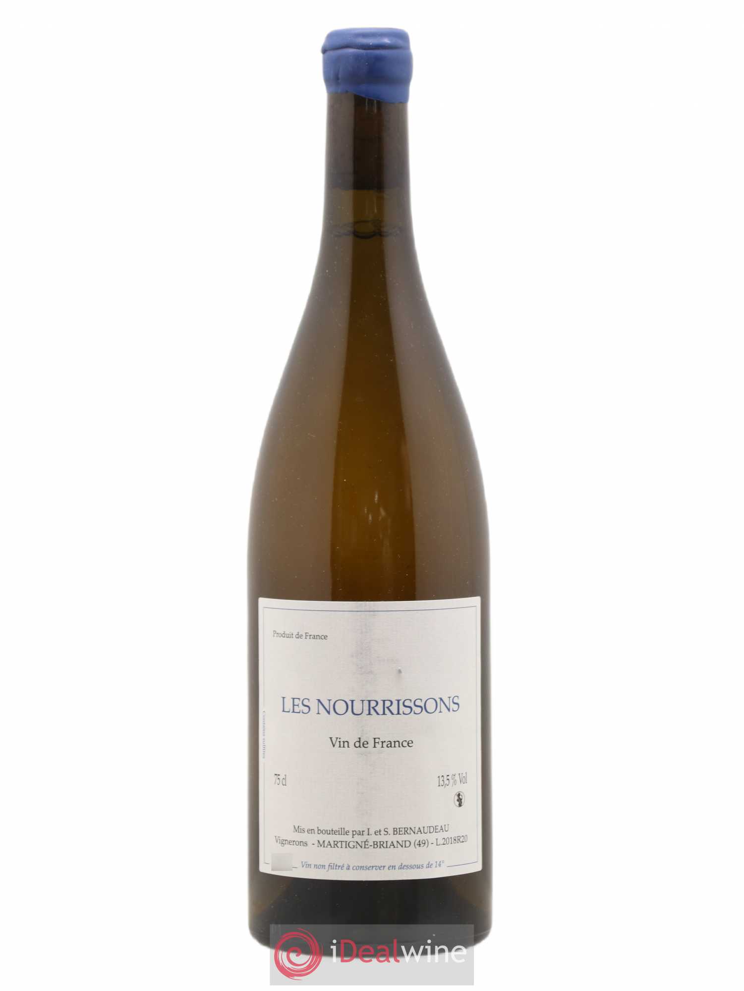 Vin de France Les Nourrissons Stéphane Bernaudeau 2018 - Lot de 1 bouteille - 0