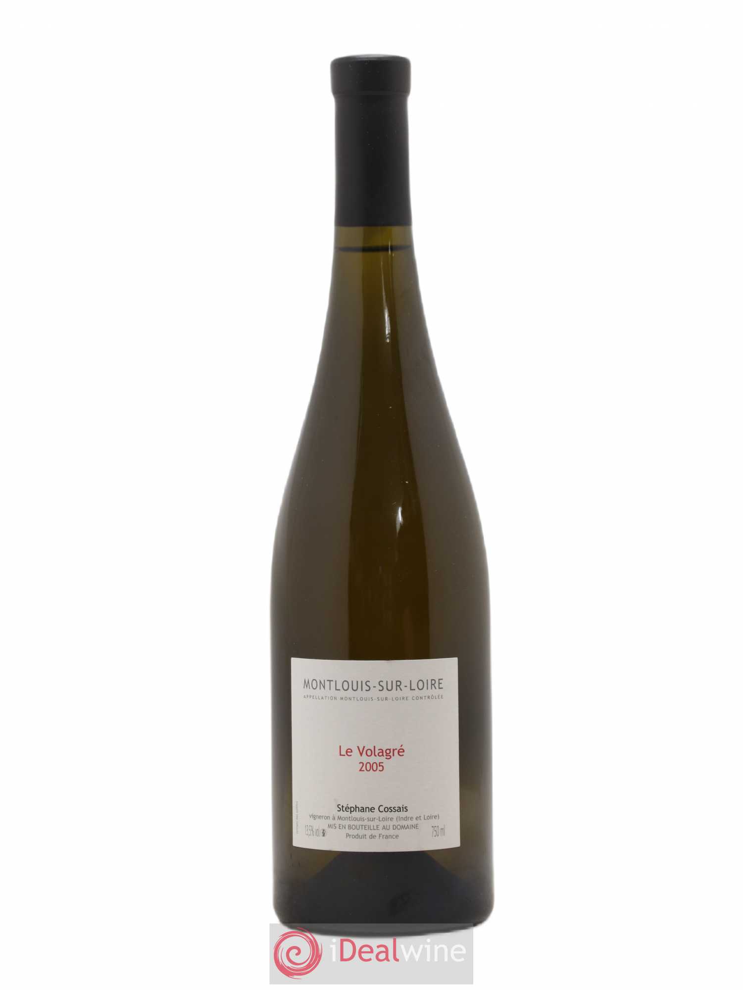 Montlouis-sur-Loire Le Volagré Stéphane Cossais 2005 - Lot de 1 bouteille - 0