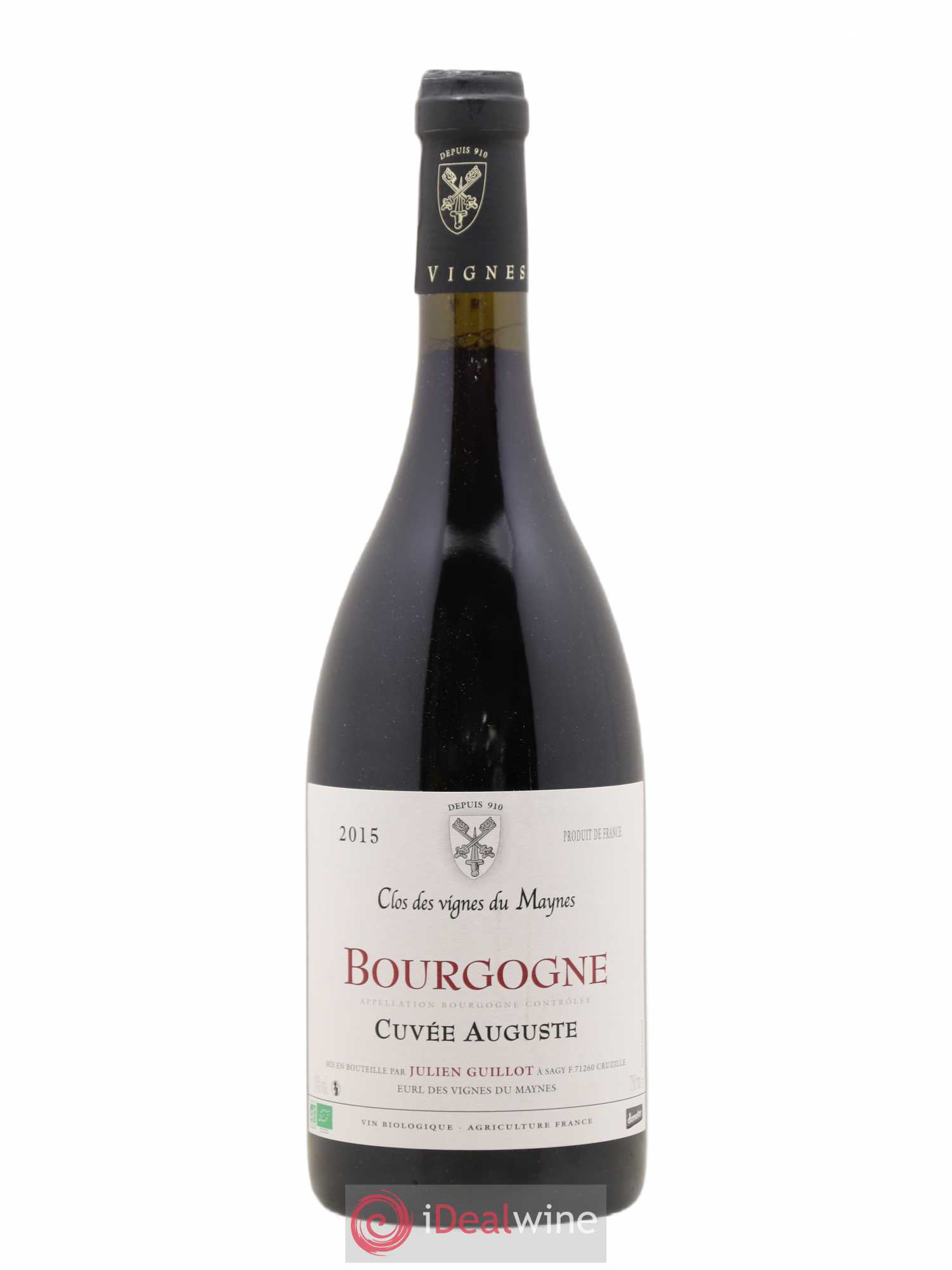 Bourgogne Cuvée Auguste Les Vignes du Maynes 2015 - Lot de 1 bouteille - 0