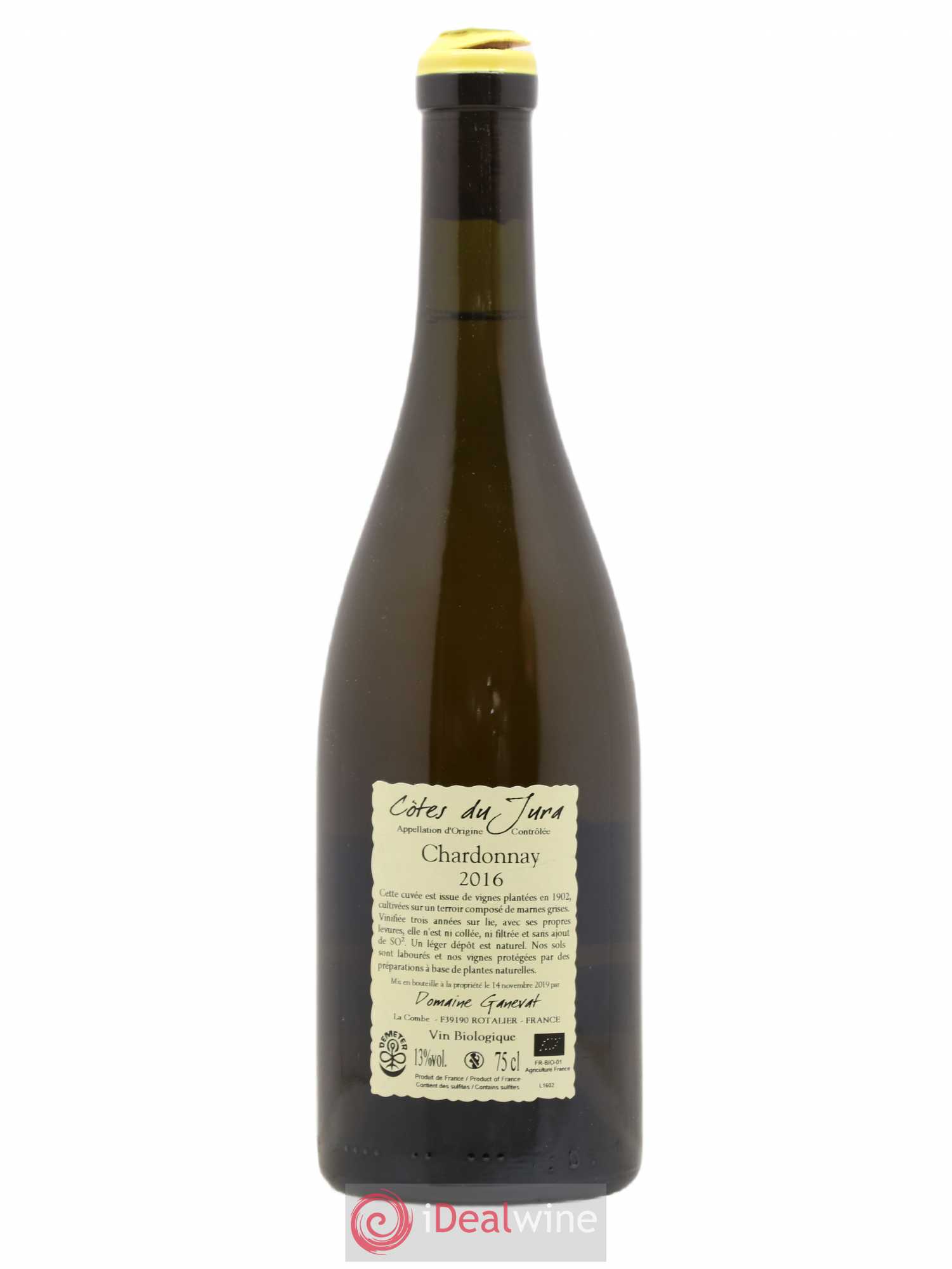Côtes du Jura Les Chalasses Vieilles Vignes Jean-François Ganevat (Domaine) 2016 - Posten von 1 Flasche - 1