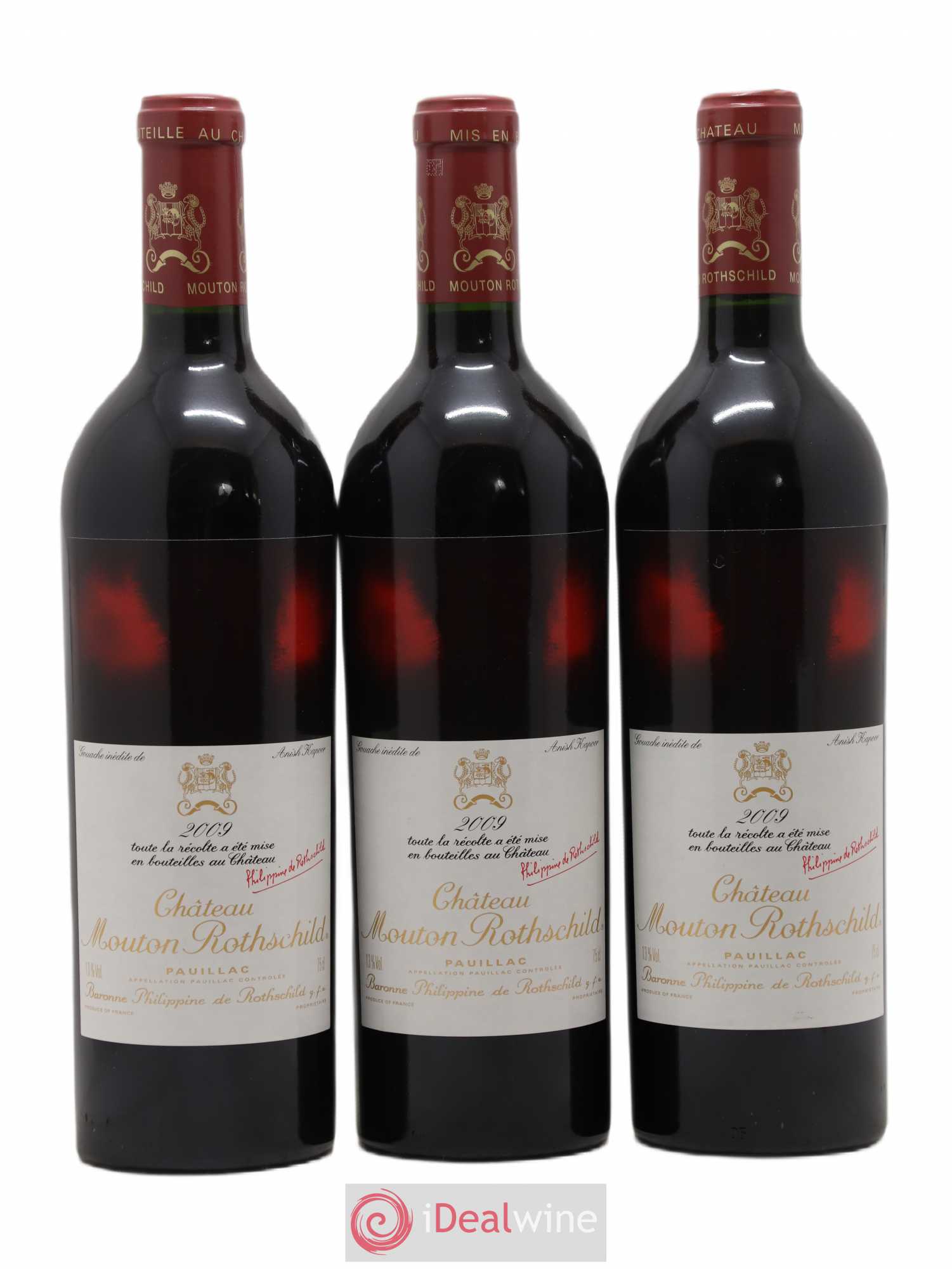 Château Mouton Rothschild 1er Grand Cru Classé 2009 - Lot de 6 bouteilles - 3