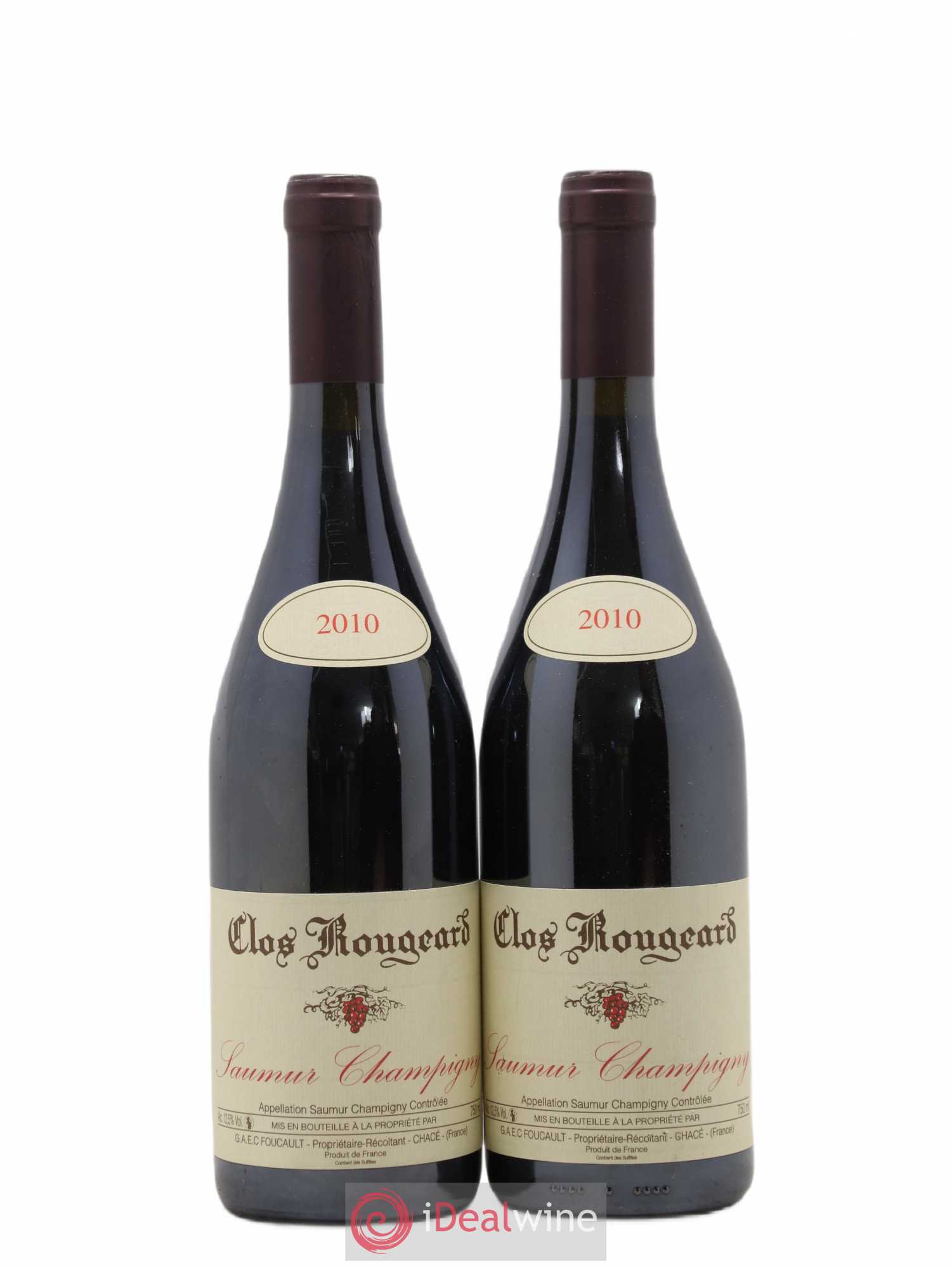 Saumur-Champigny Clos Rougeard 2010 - Lot de 2 bouteilles - 0