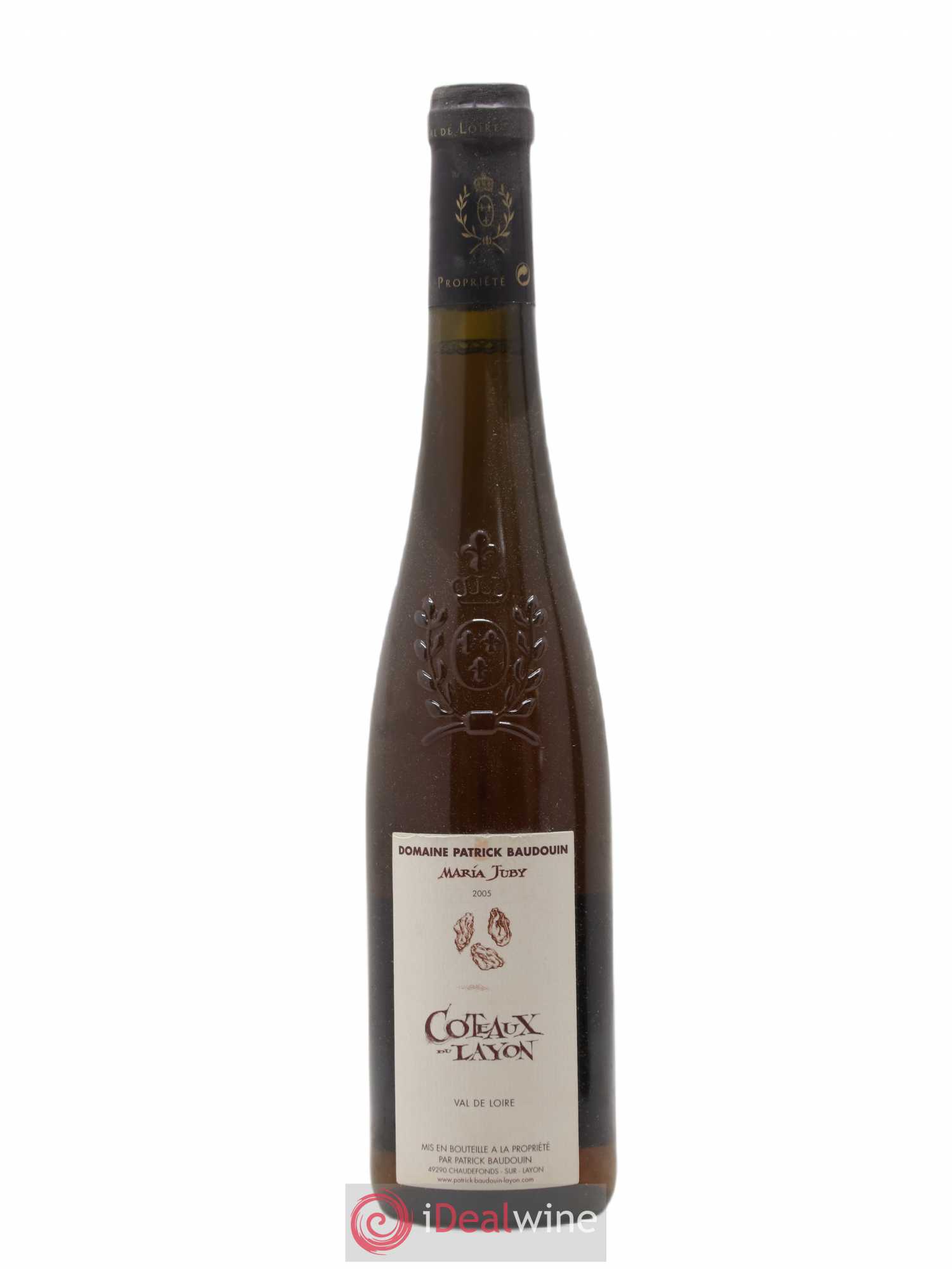 Coteaux du Layon Maria Juby Baudouin 50cl 2005 - Posten von 1 Flasche - 0