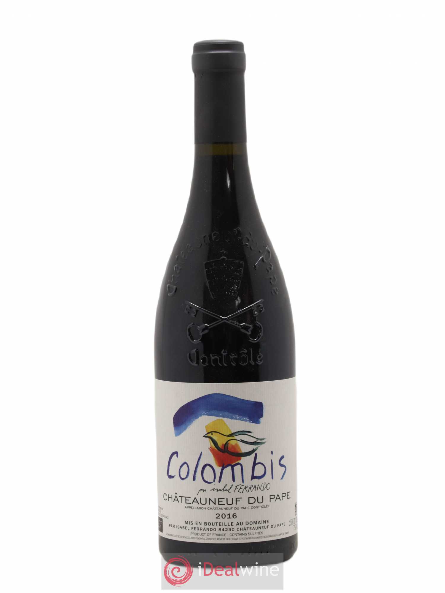 Châteauneuf-du-Pape Colombis Domaine Saint-Préfert 2016 - Lot de 1 bouteille - 0