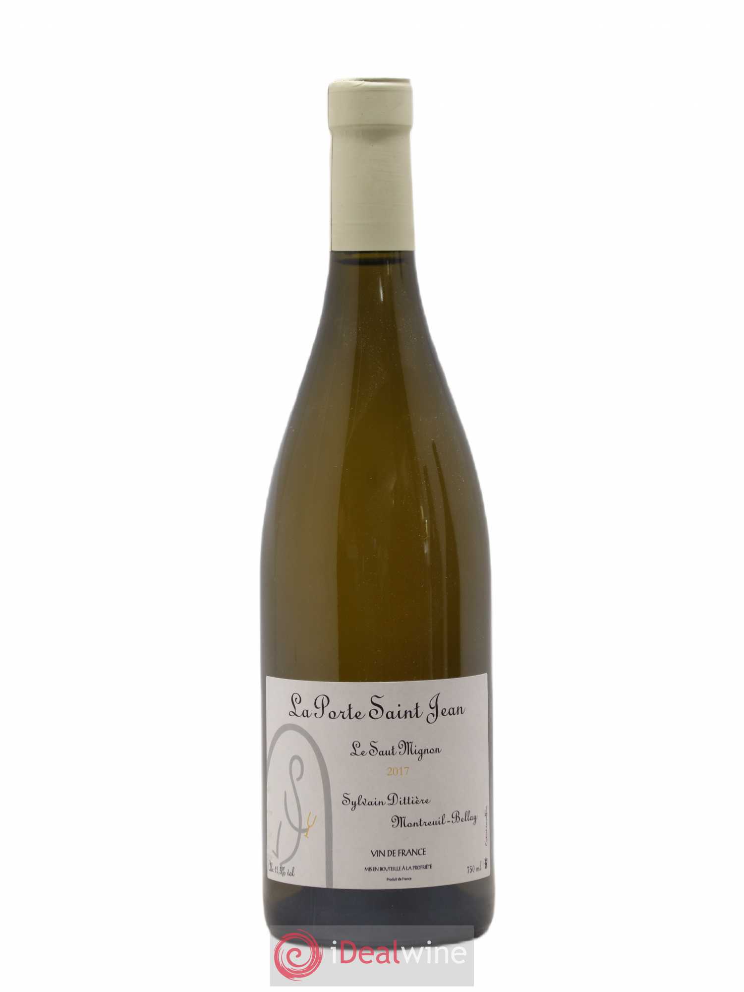 Vin de France Le Saut Mignon La Porte Saint Jean 2017 - Lot de 1 bouteille - 0