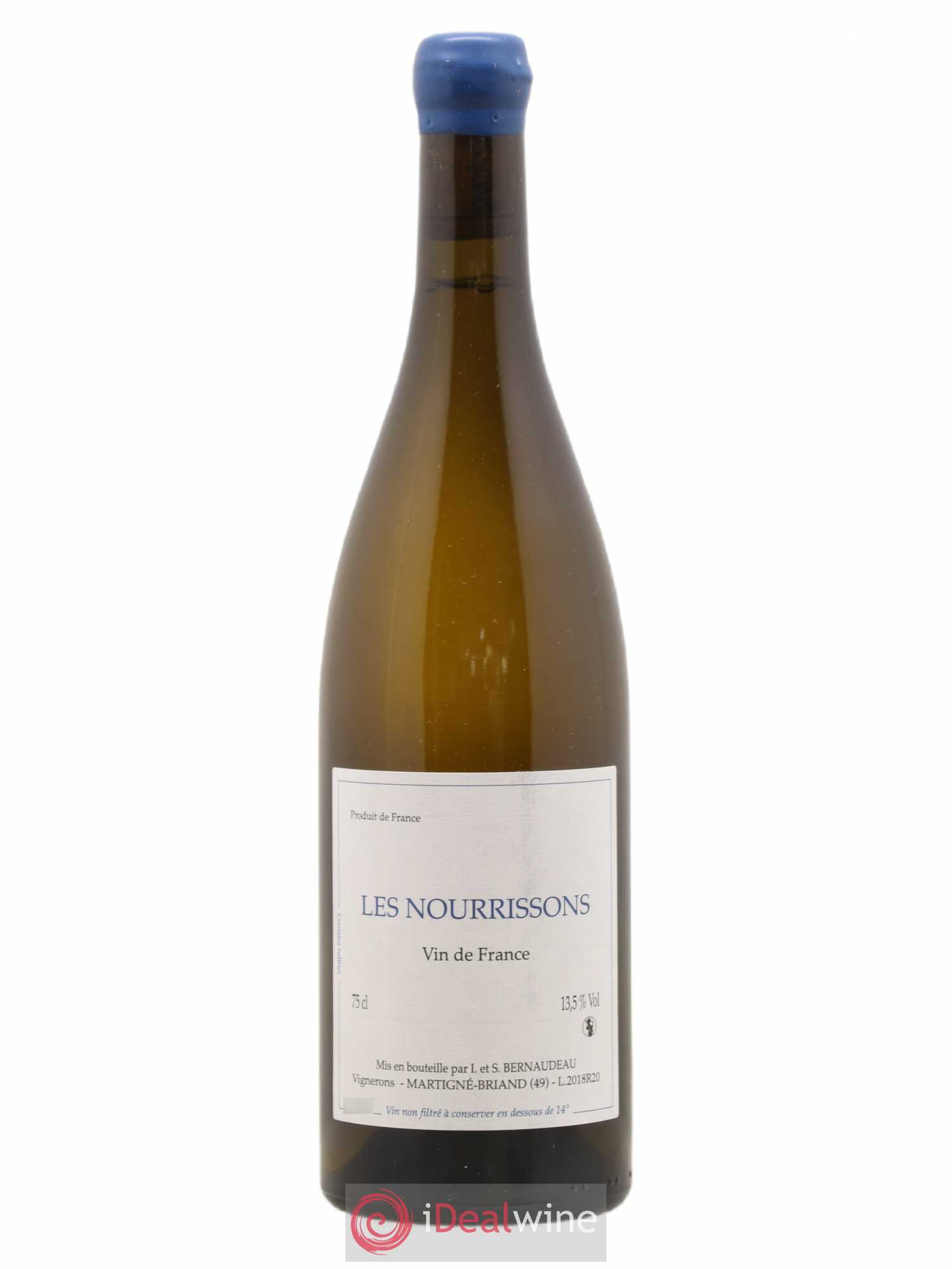 Vin de France Les Nourrissons Stéphane Bernaudeau 2018 - Lot de 1 bouteille - 0