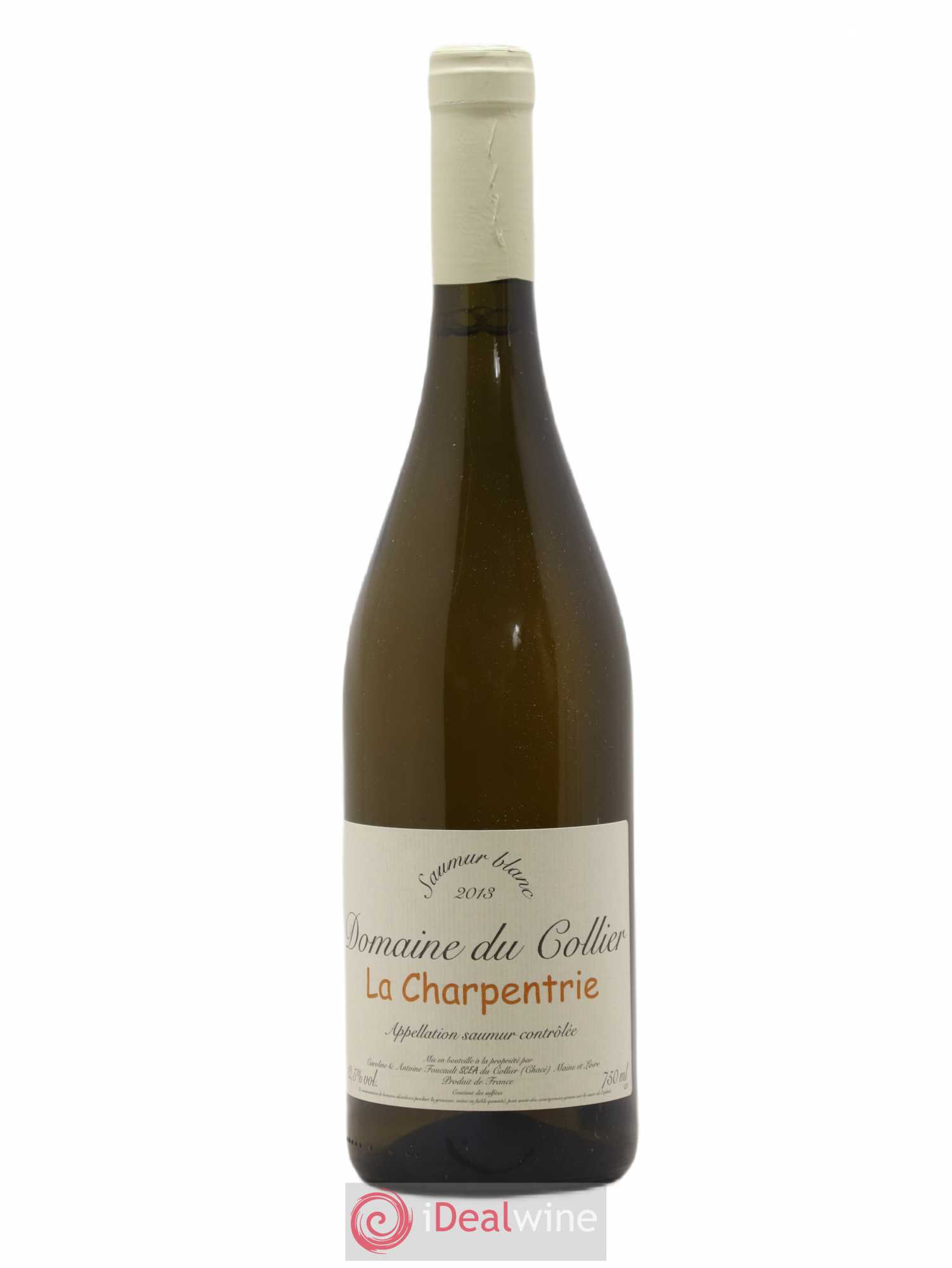 Saumur La Charpentrie Domaine du Collier 2013 - Lot de 1 bouteille - 0