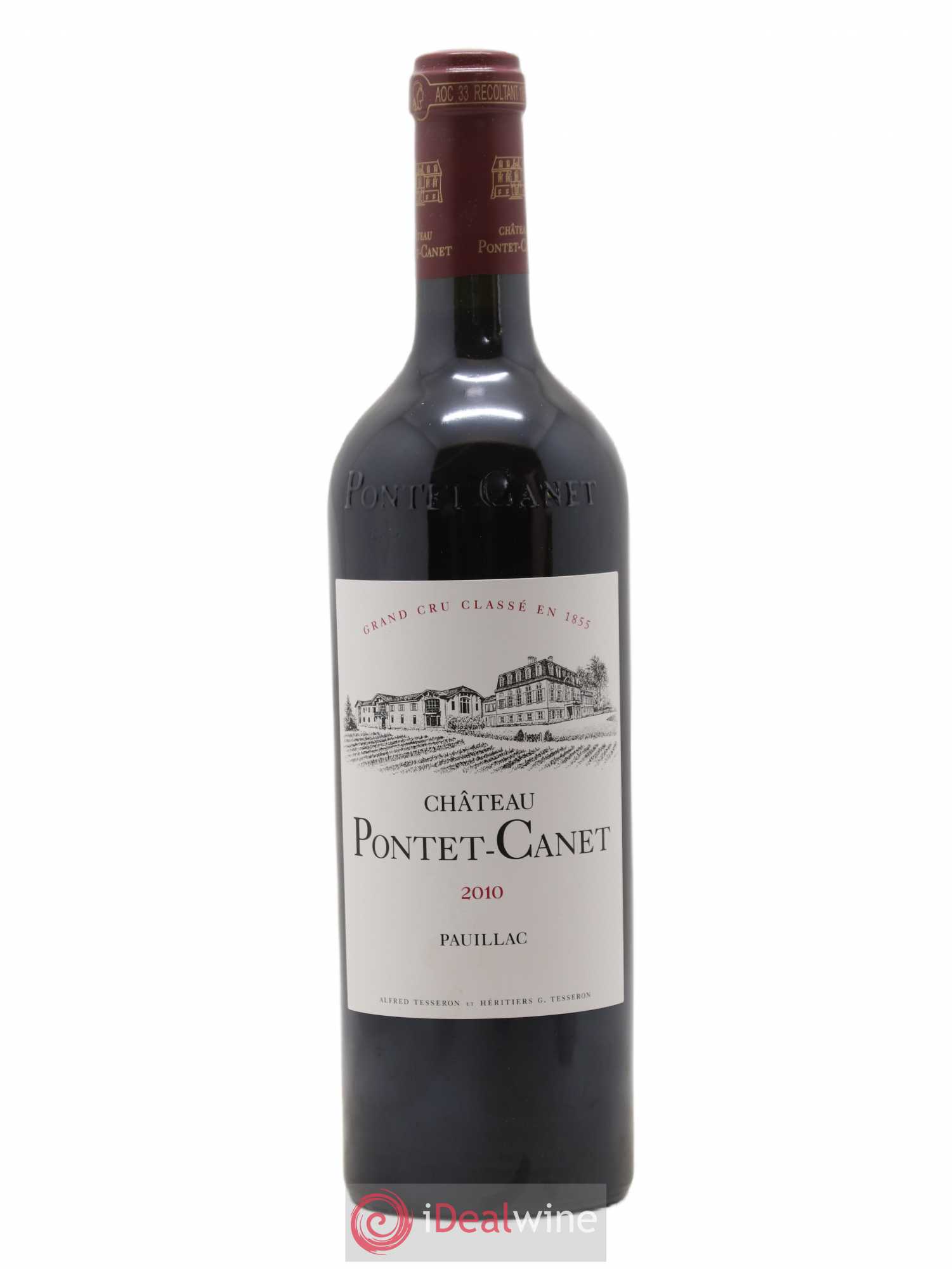 Château Pontet Canet 5ème Grand Cru Classé 2010 - Lot de 1 bouteille - 0