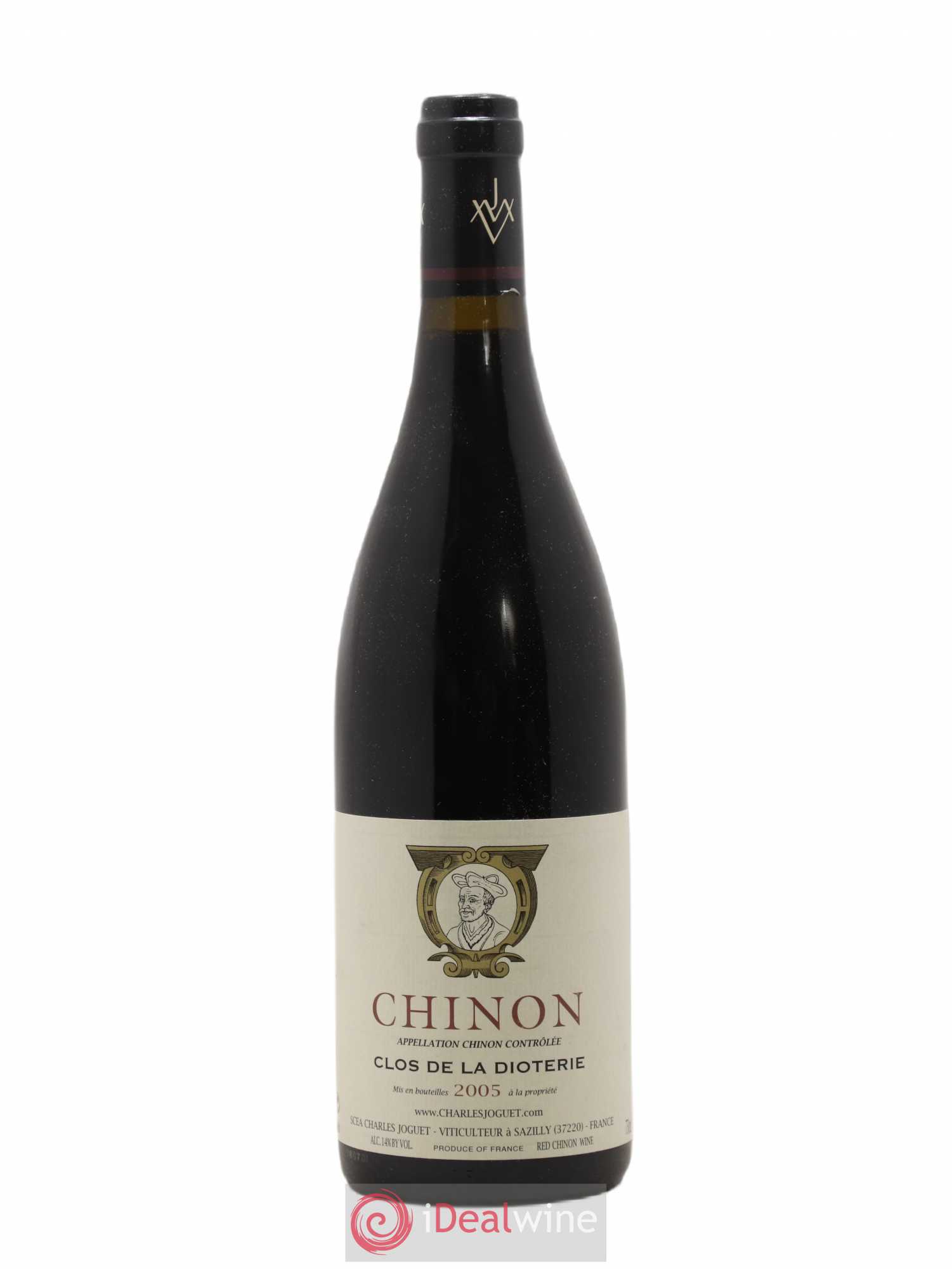 Chinon Clos de La Dioterie Charles Joguet 2005 - Lot de 1 bouteille - 0