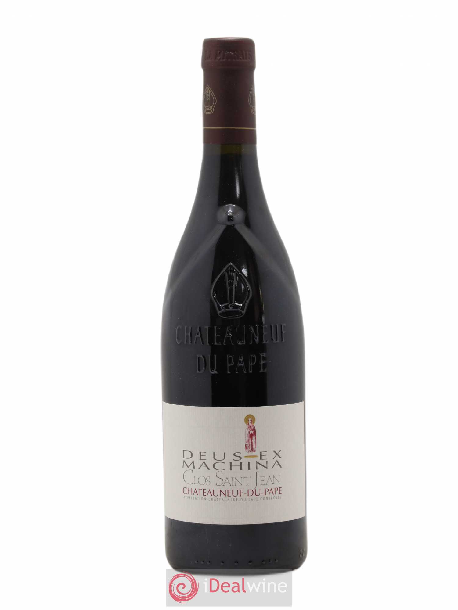 Châteauneuf-du-Pape Clos Saint-Jean Deus Ex Machina Pascal et Vincent Maurel 2017 - Lot de 1 bouteille - 0