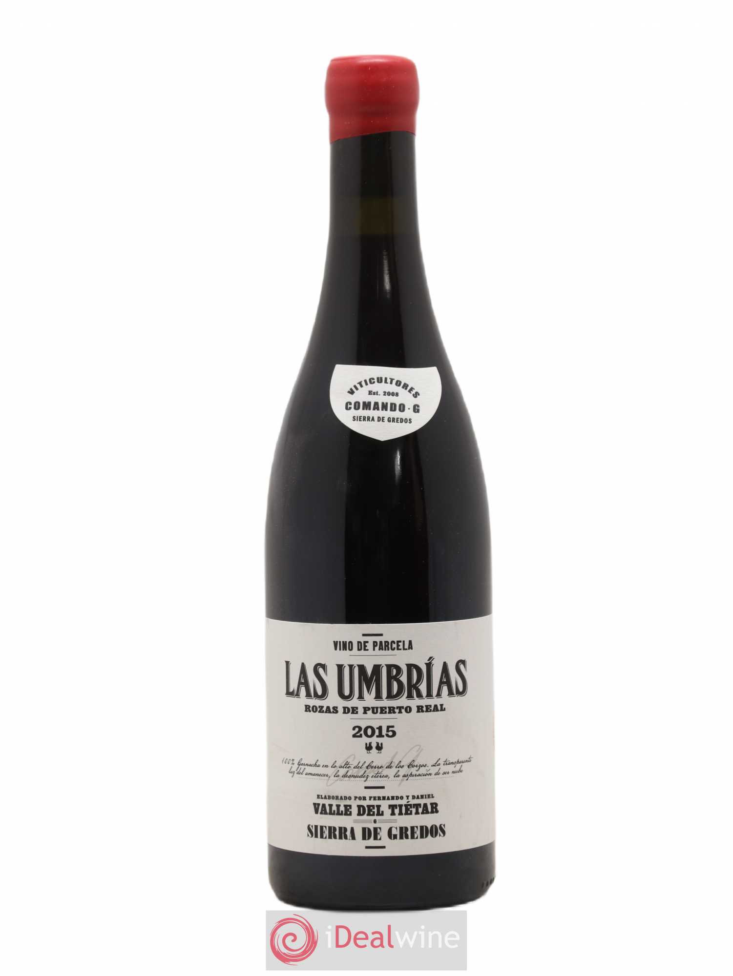 Espagne Las Umbrias Valle del Tietar Comando G 2015 - Posten von 1 Flasche - 0