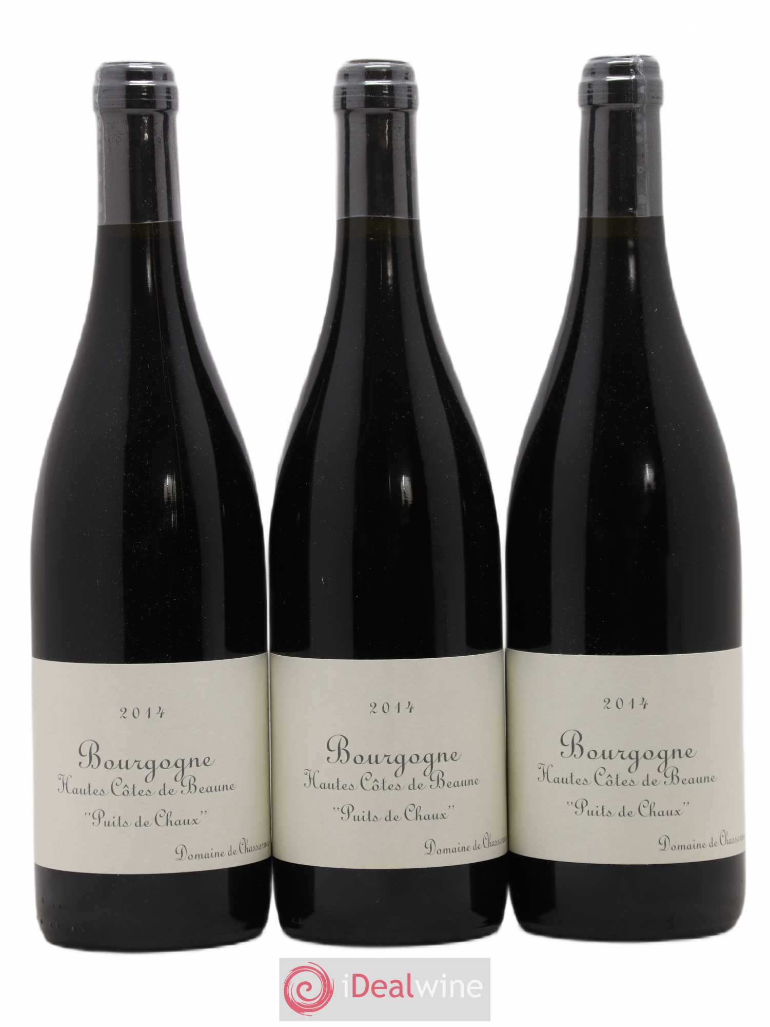 Hautes-Côtes de Beaune Puits de Chaux Domaine de Chassorney - Frédéric Cossard 2014 - Lot de 3 bouteilles - 0