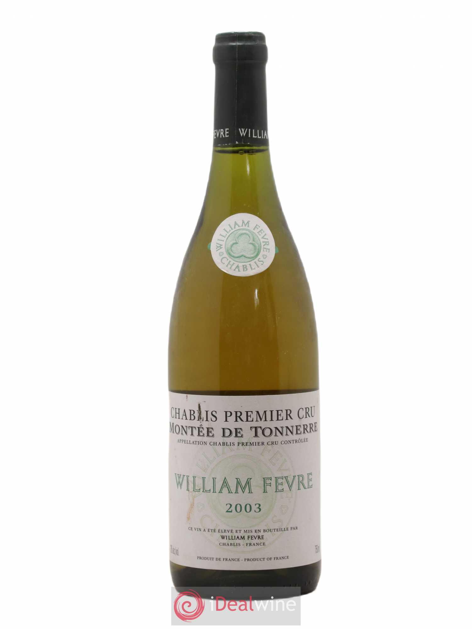 Chablis 1er Cru Montée de Tonnerre William Fèvre 2003 - Lot de 1 bouteille - 0